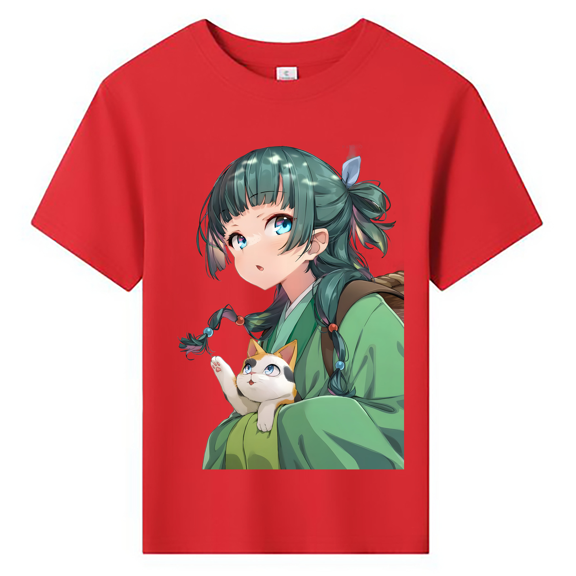 （画像用） 薬屋のひとりごと The Apothecary Diaries 綿100％キッズTシャツ（フロントプリント）
