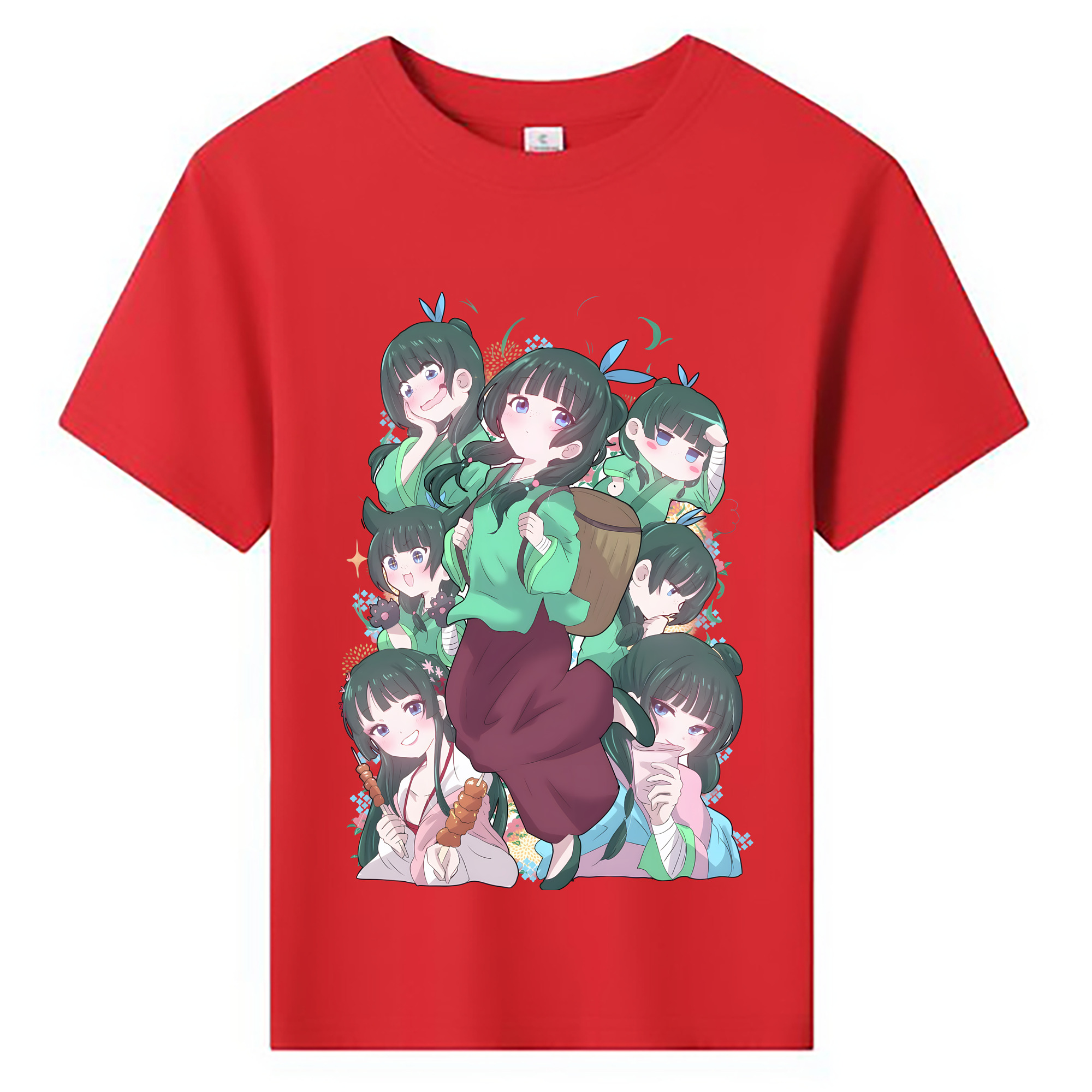 （画像用） 薬屋のひとりごと The Apothecary Diaries 綿100％キッズTシャツ（フロントプリント）