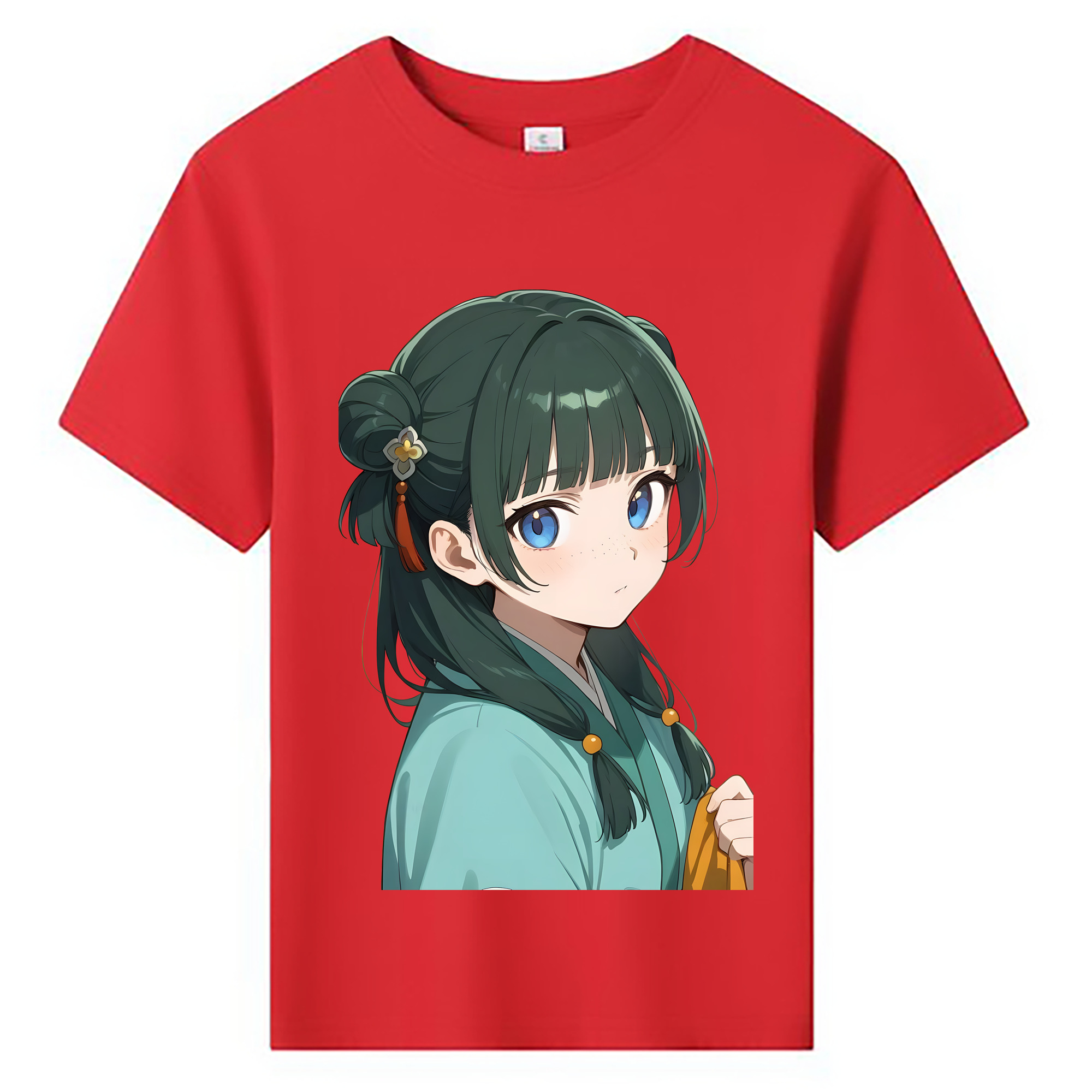 （画像用） 薬屋のひとりごと The Apothecary Diaries 綿100％キッズTシャツ（フロントプリント）