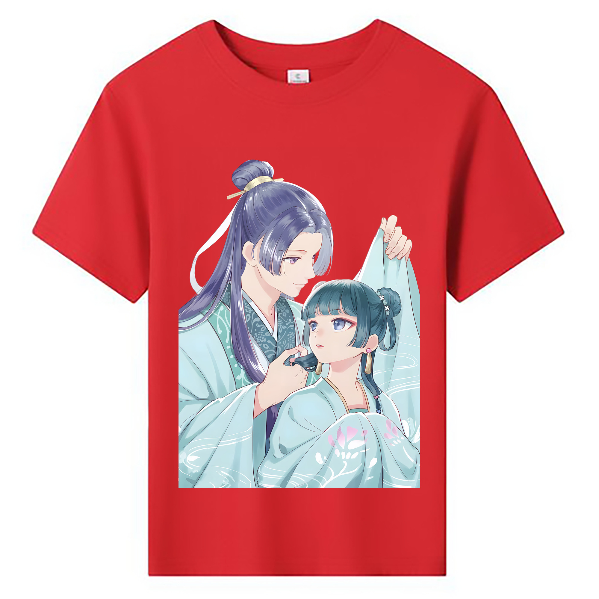（画像用） 薬屋のひとりごと The Apothecary Diaries 綿100％キッズTシャツ（フロントプリント）