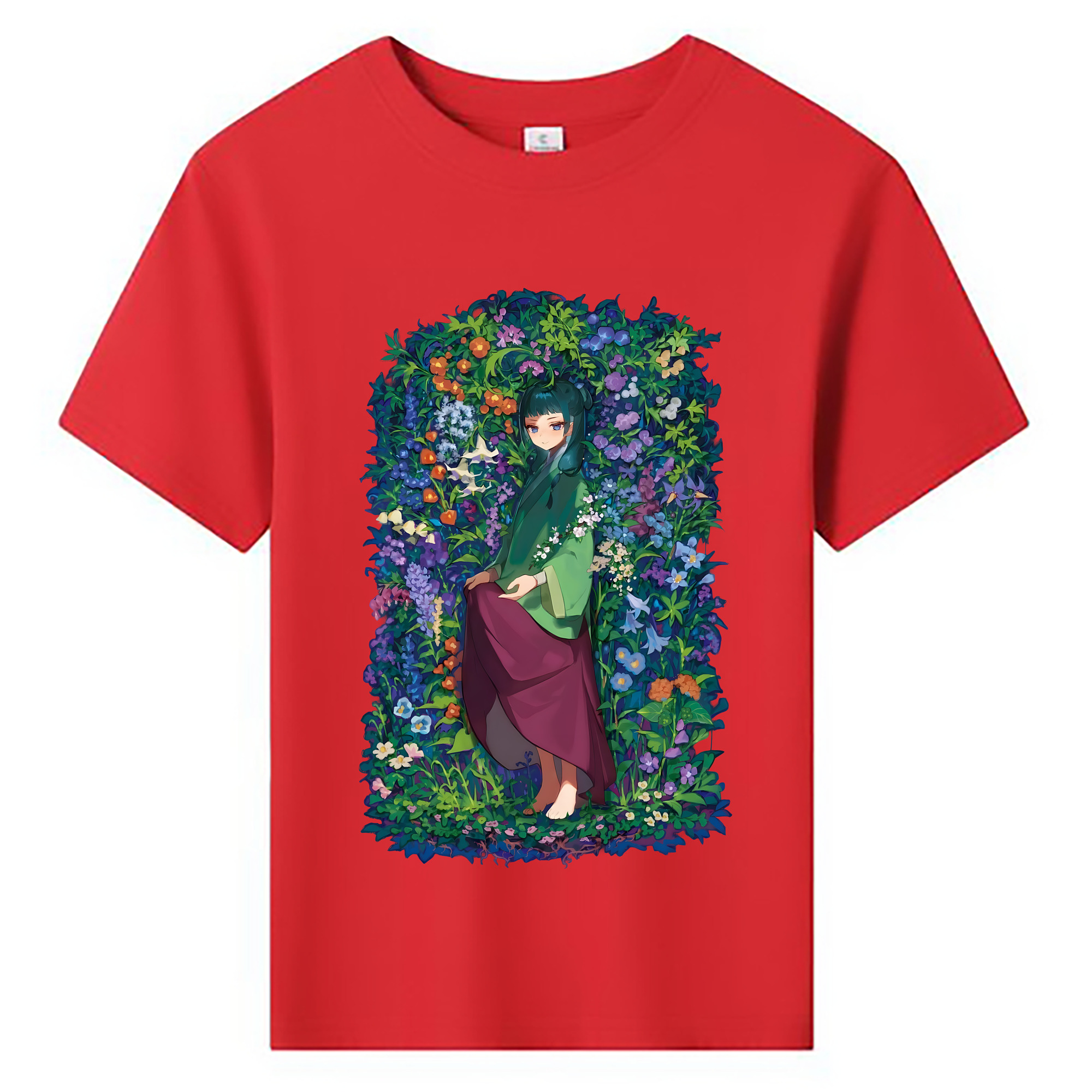 （画像用） 薬屋のひとりごと The Apothecary Diaries 綿100％キッズTシャツ（フロントプリント）