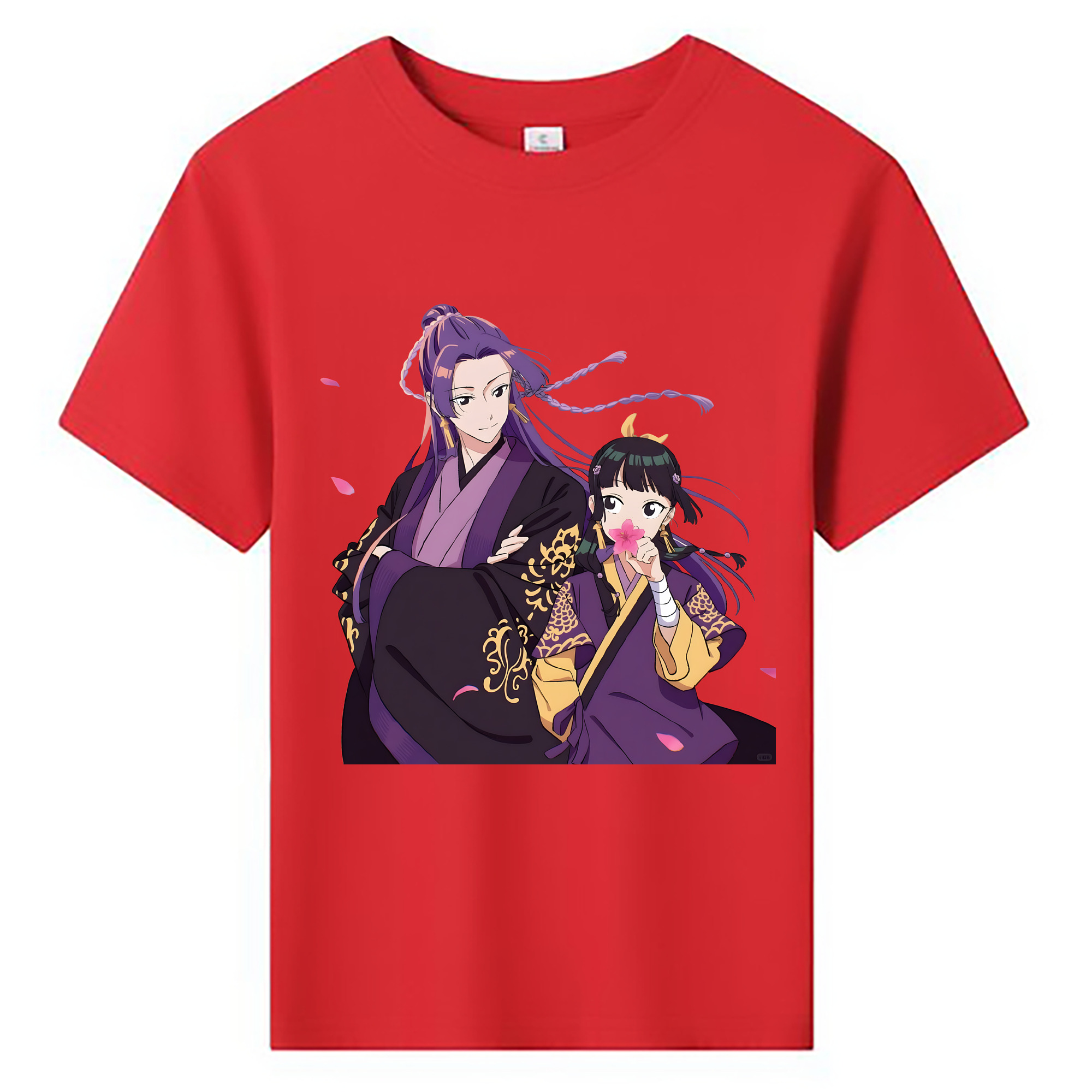 （画像用） 薬屋のひとりごと The Apothecary Diaries 綿100％キッズTシャツ（フロントプリント）