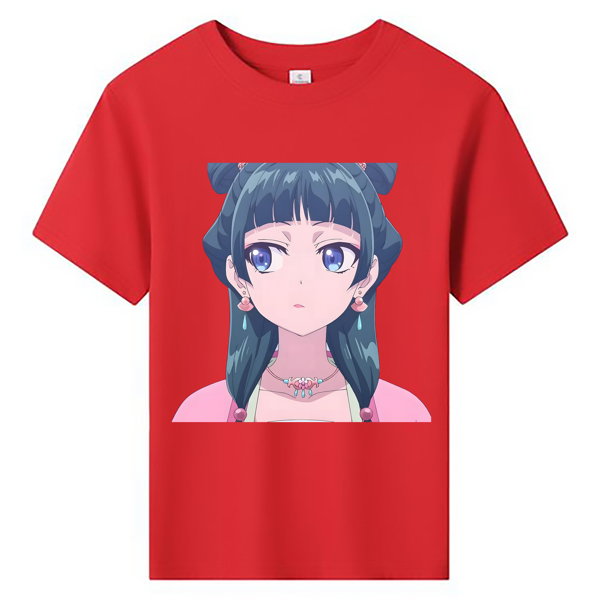 （画像用） 薬屋のひとりごと The Apothecary Diaries 綿100％キッズTシャツ（フロントプリント）