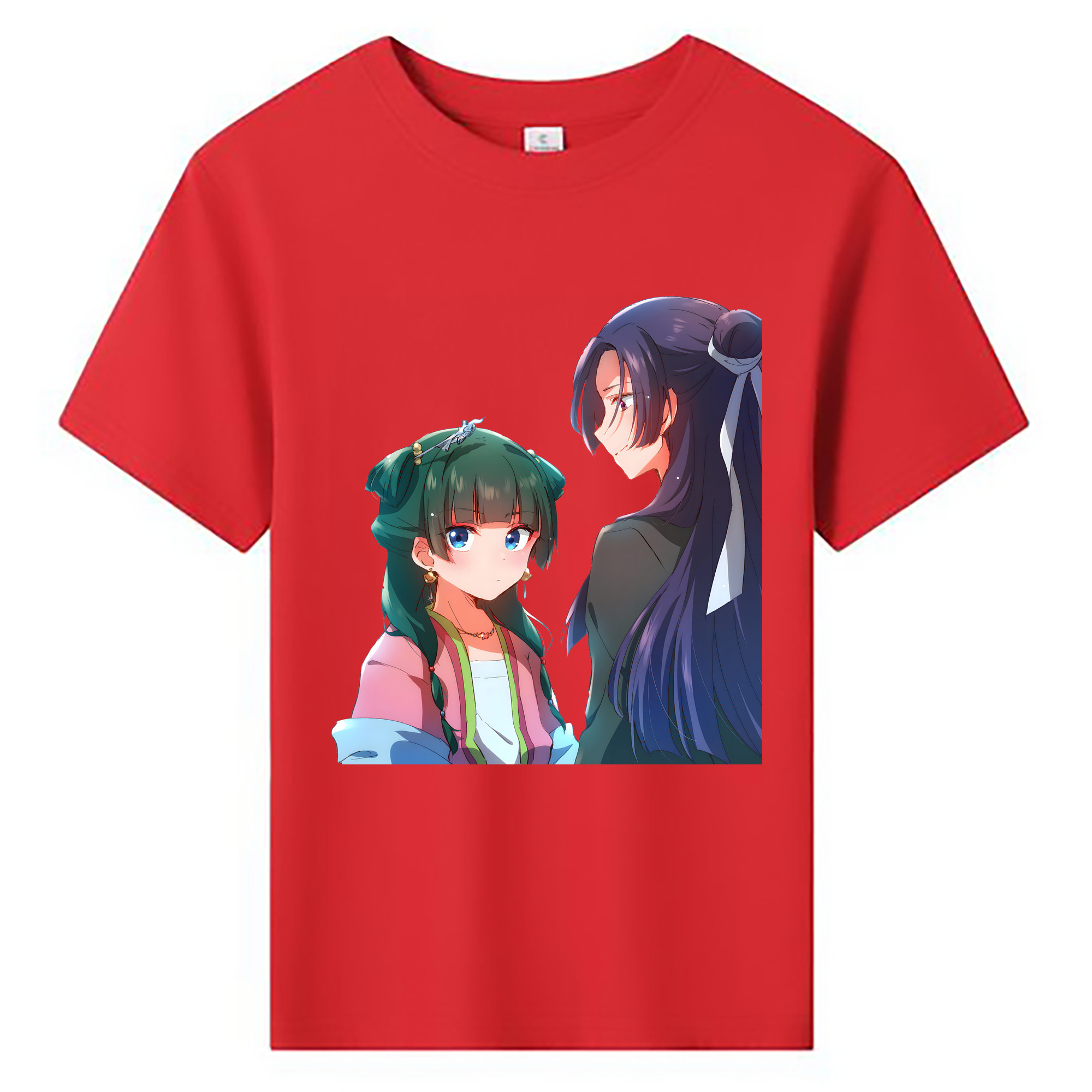 （画像用） 薬屋のひとりごと The Apothecary Diaries 綿100％キッズTシャツ（フロントプリント）