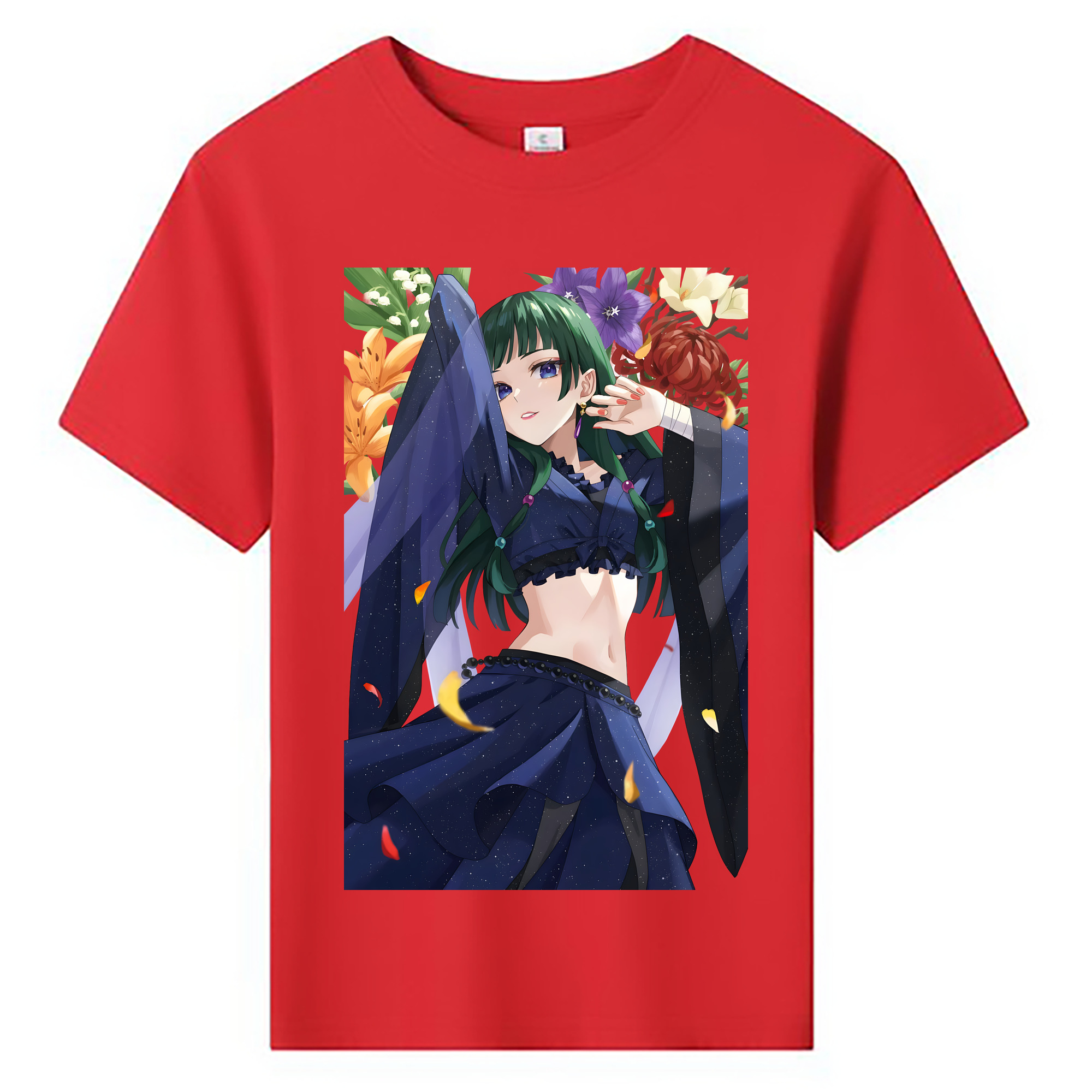 （画像用） 薬屋のひとりごと The Apothecary Diaries 綿100％キッズTシャツ（フロントプリント）