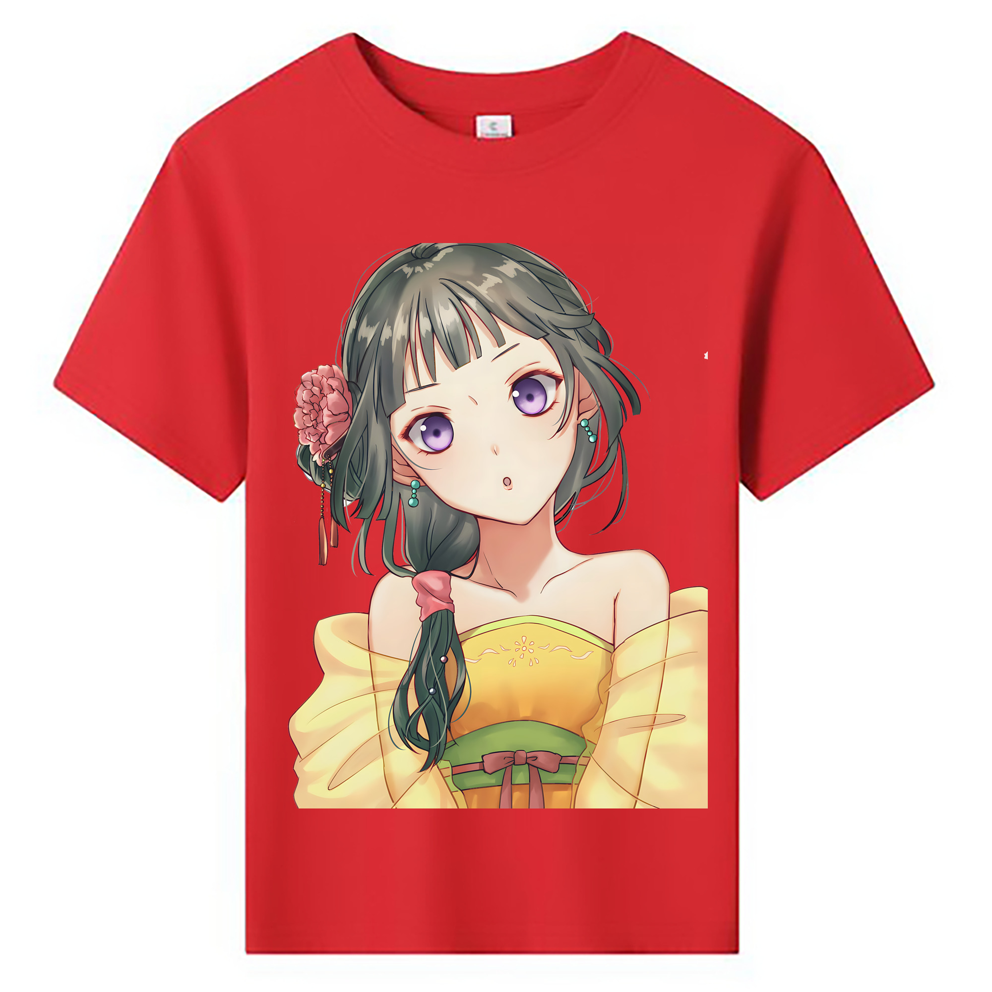 （画像用） 薬屋のひとりごと The Apothecary Diaries 綿100％キッズTシャツ（フロントプリント）