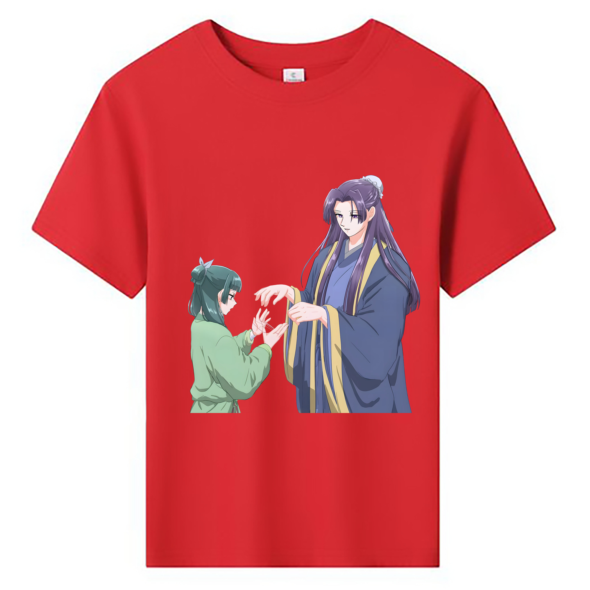 （画像用） 薬屋のひとりごと The Apothecary Diaries 綿100％キッズTシャツ（フロントプリント）
