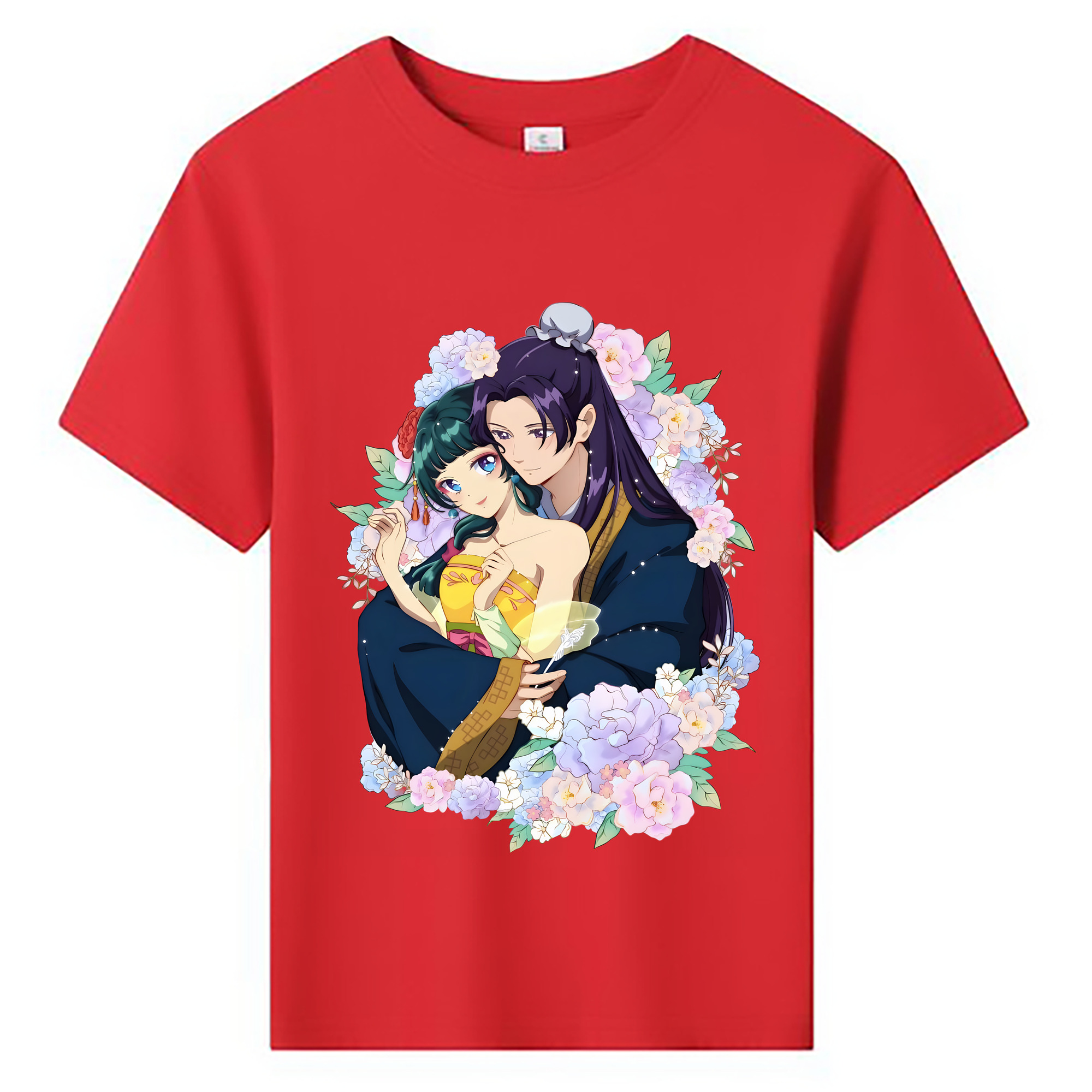 （画像用） 薬屋のひとりごと The Apothecary Diaries 綿100％キッズTシャツ（フロントプリント）