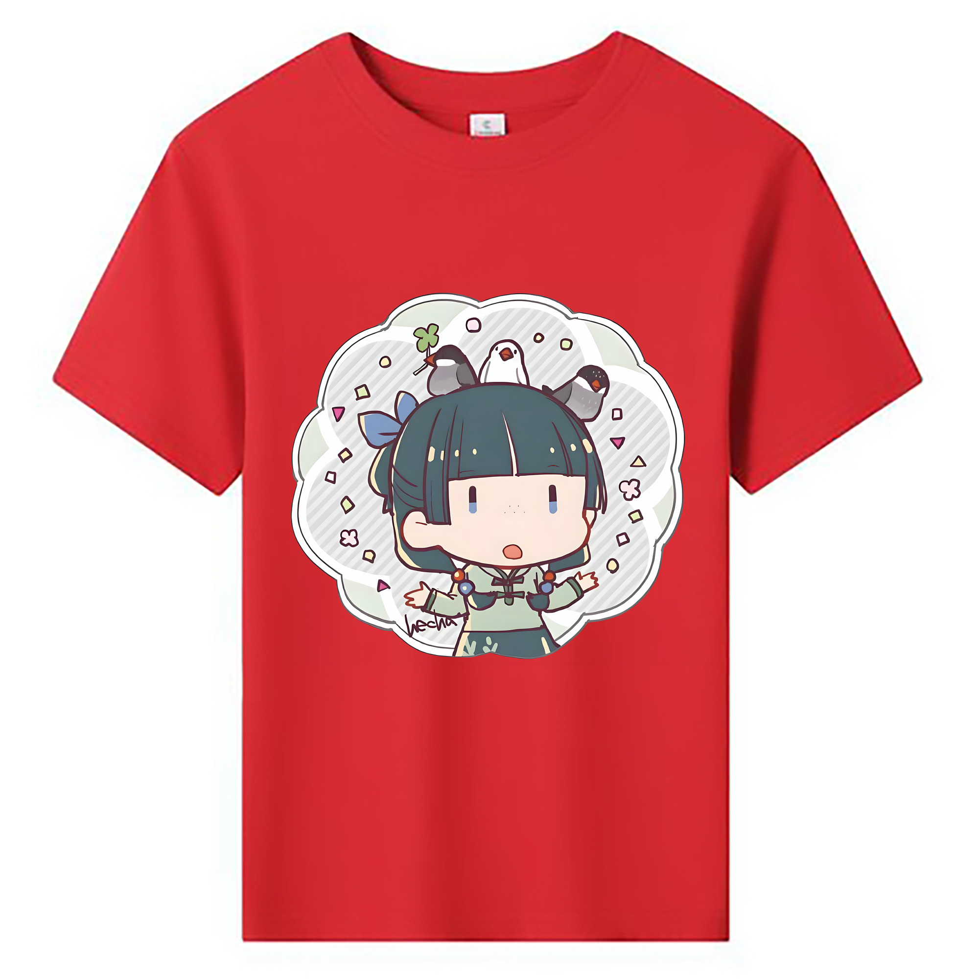 （画像用） 薬屋のひとりごと The Apothecary Diaries 綿100％キッズTシャツ（フロントプリント）