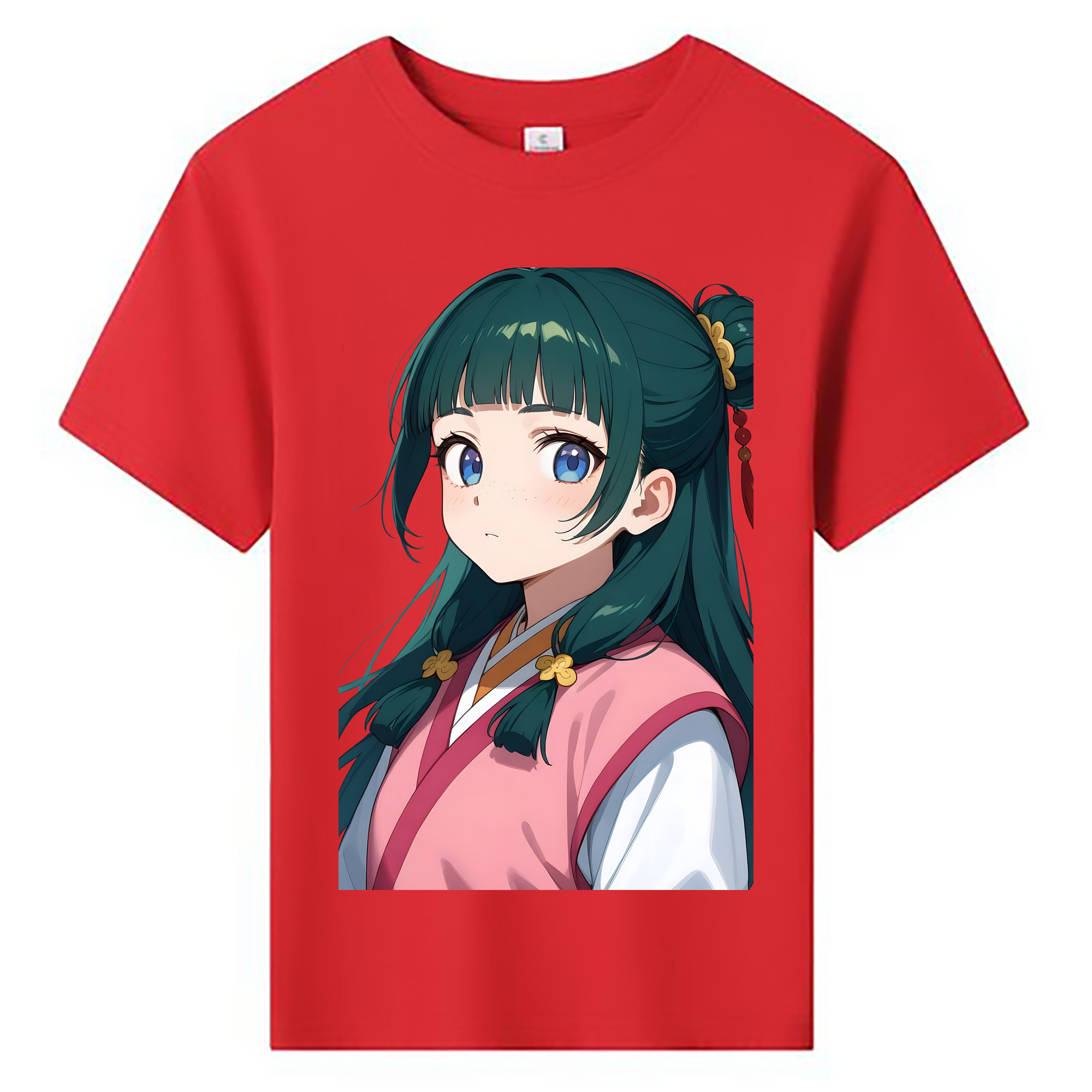 （画像用） 薬屋のひとりごと The Apothecary Diaries 綿100％キッズTシャツ（フロントプリント）
