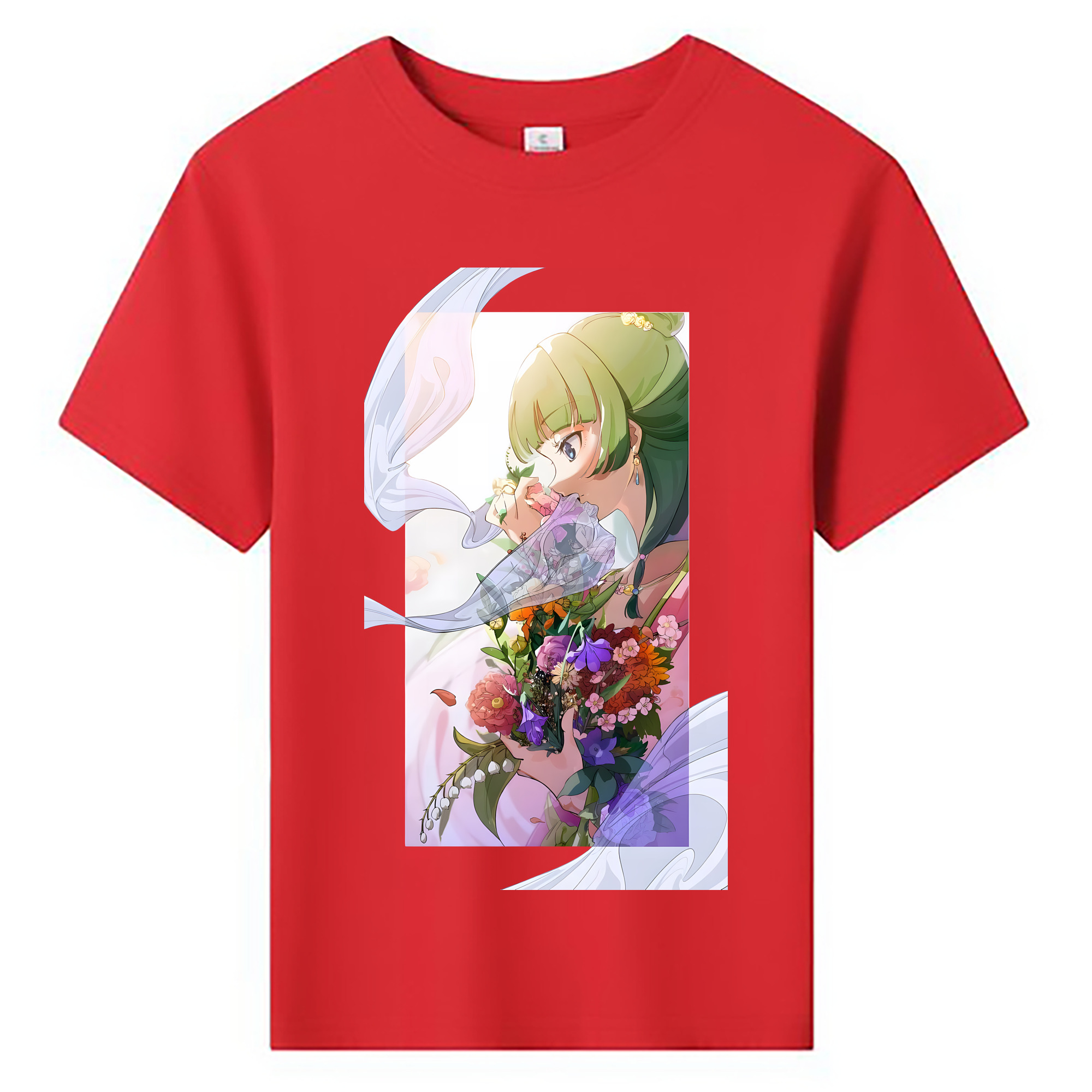 （画像用） 薬屋のひとりごと The Apothecary Diaries 綿100％キッズTシャツ（フロントプリント）