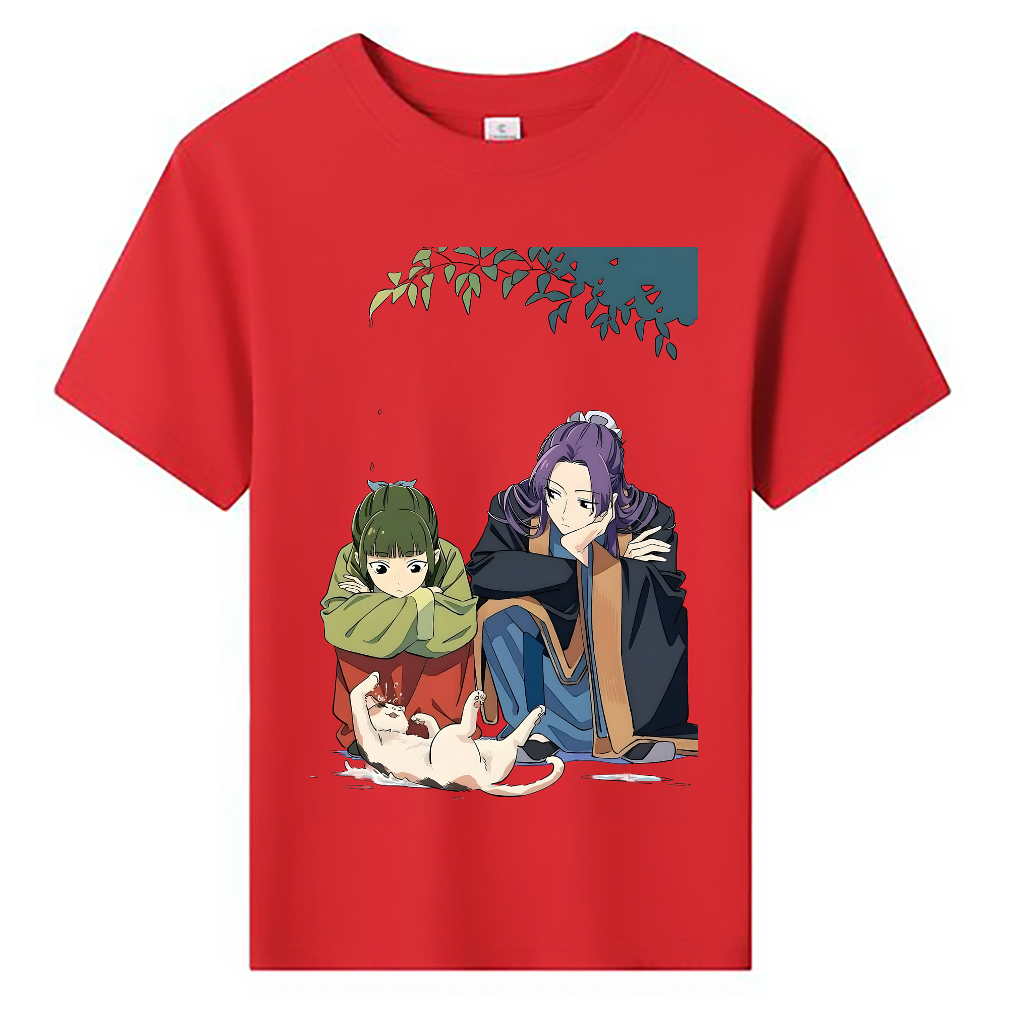 （画像用） 薬屋のひとりごと The Apothecary Diaries 綿100％キッズTシャツ（フロントプリント）