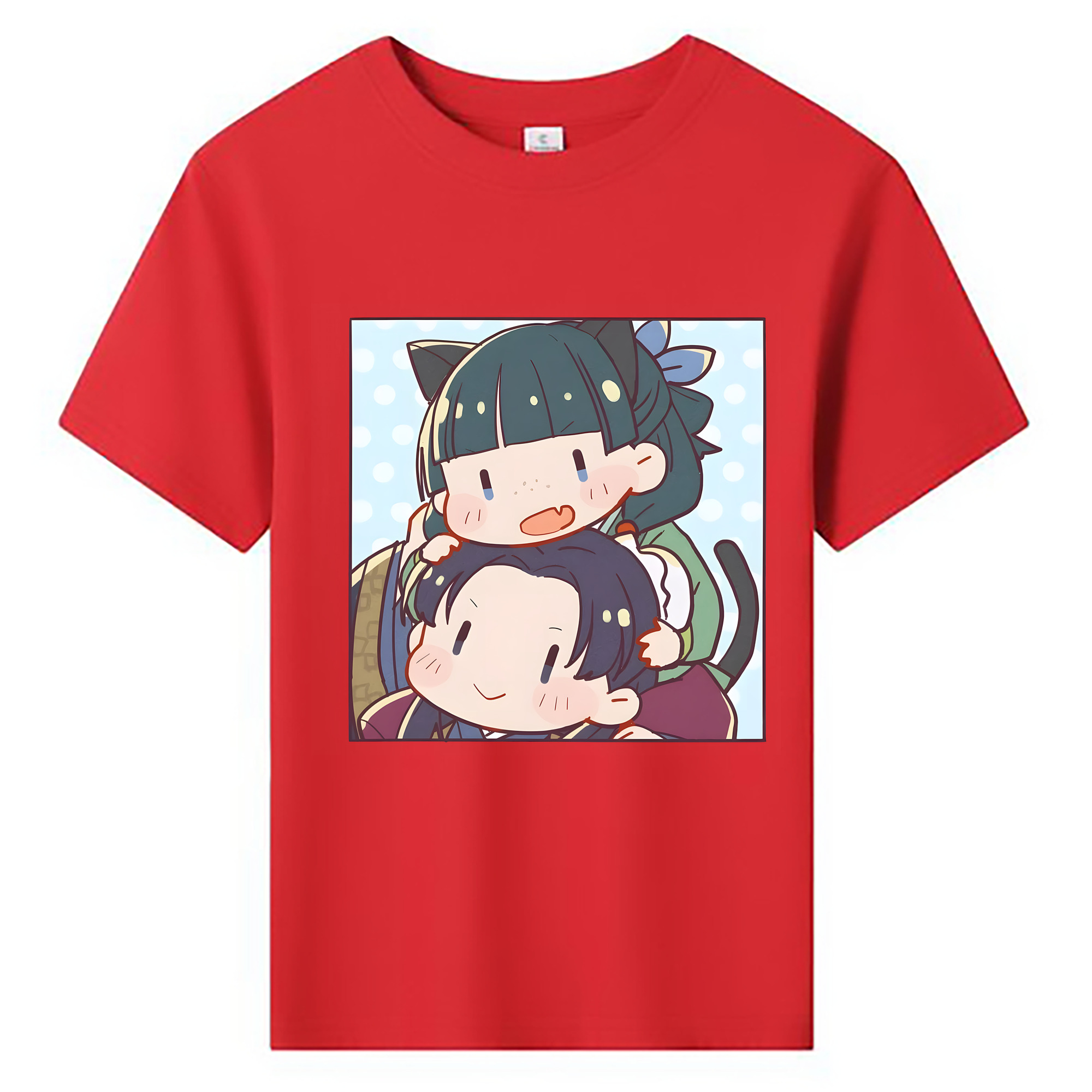 （画像用） 薬屋のひとりごと The Apothecary Diaries 綿100％キッズTシャツ（フロントプリント）