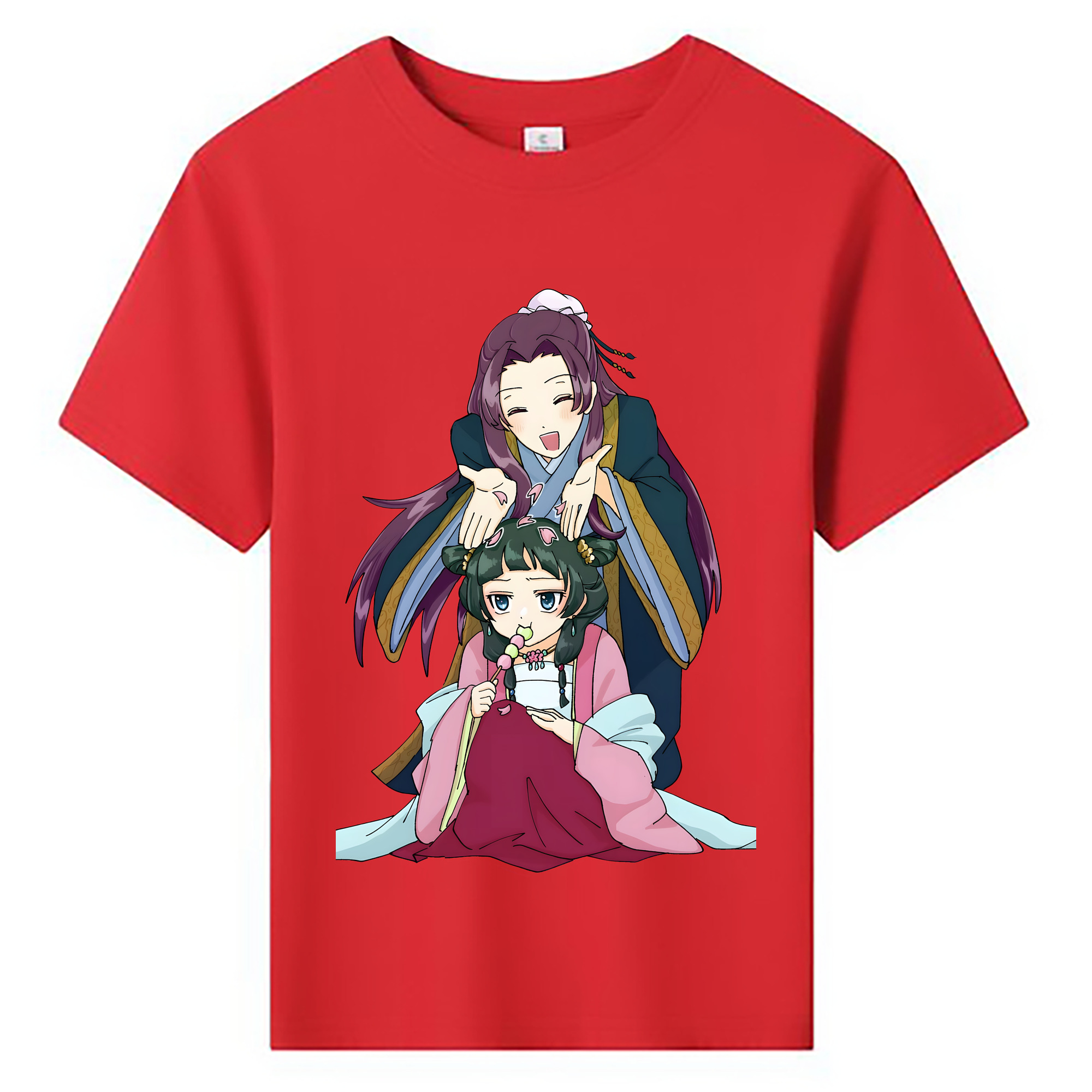 （画像用） 薬屋のひとりごと The Apothecary Diaries 綿100％キッズTシャツ（フロントプリント）