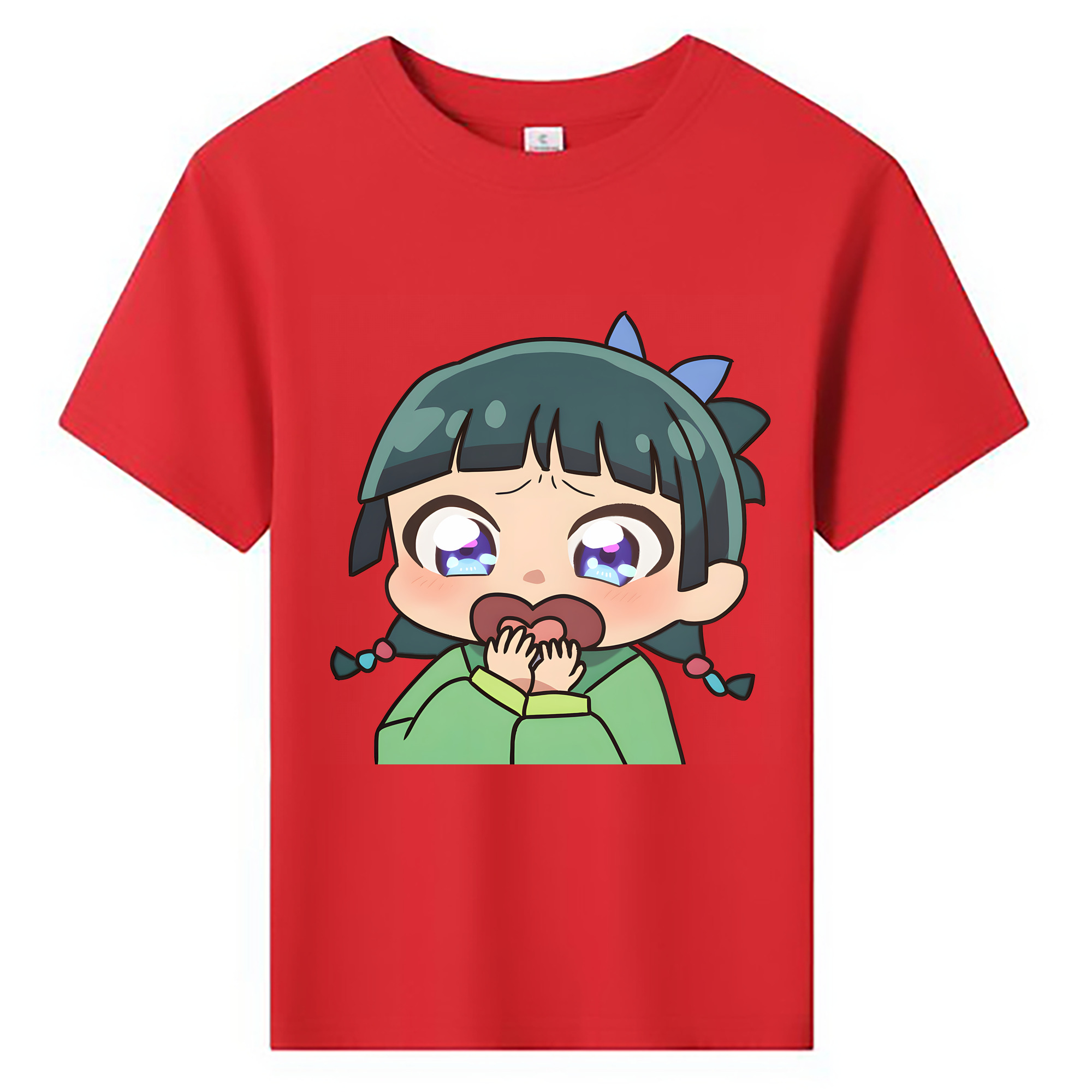 （画像用） 薬屋のひとりごと The Apothecary Diaries 綿100％キッズTシャツ（フロントプリント）