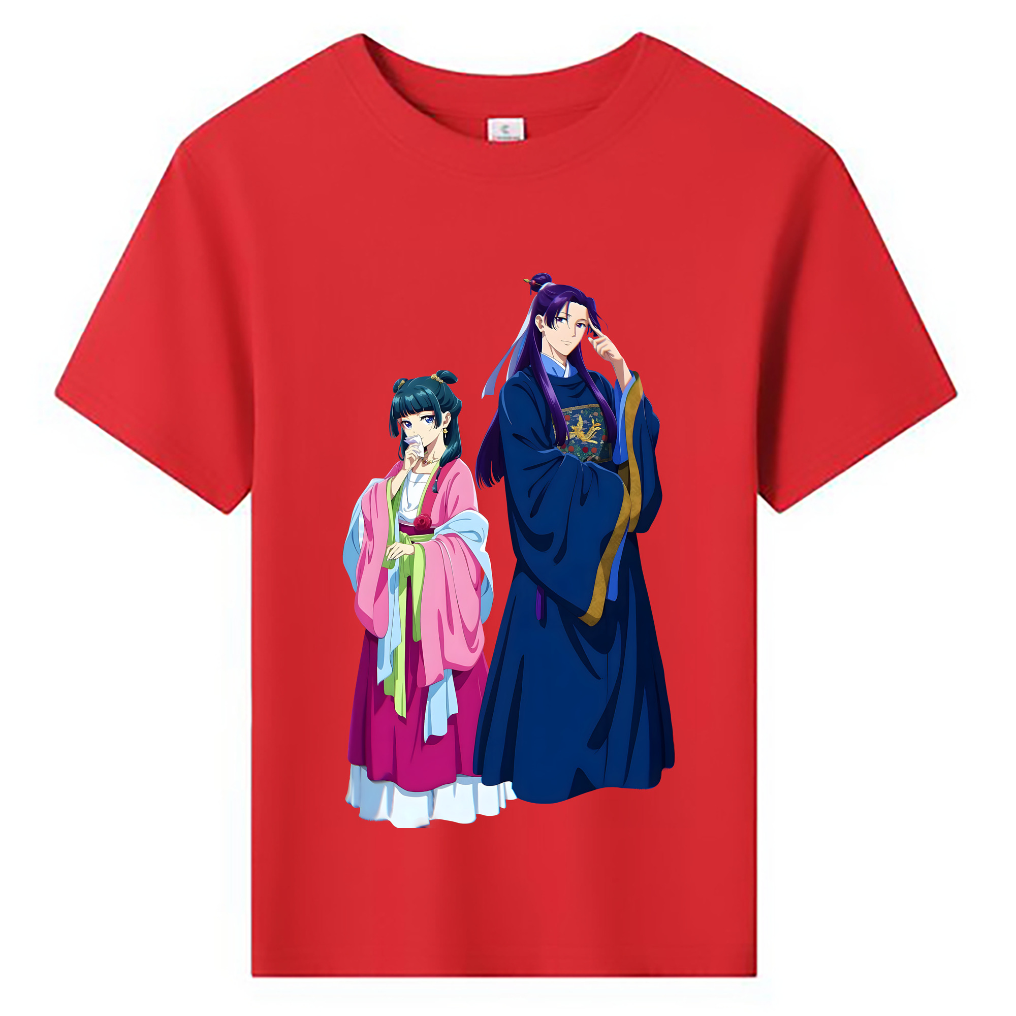 （画像用） 薬屋のひとりごと The Apothecary Diaries 綿100％キッズTシャツ（フロントプリント）