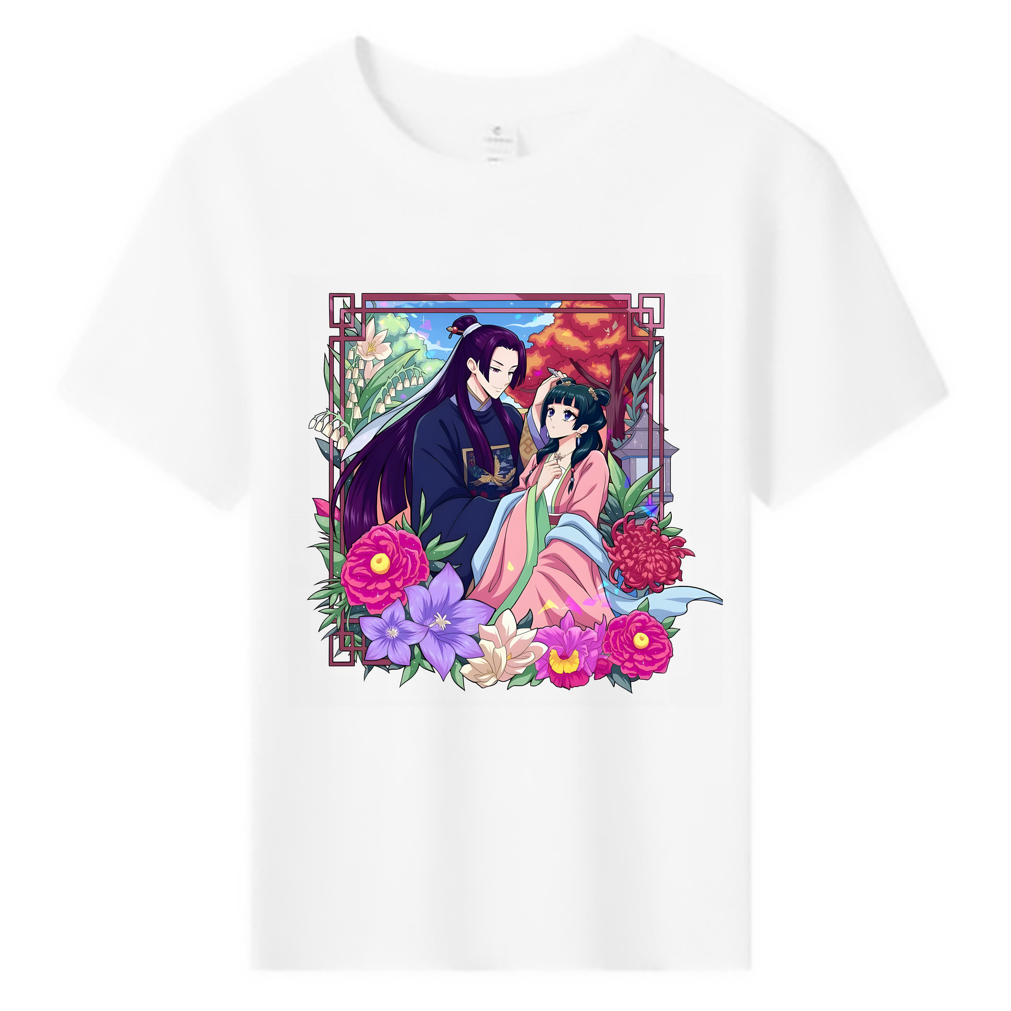 （画像用） 薬屋のひとりごと The Apothecary Diaries 綿100％キッズTシャツ（フロントプリント）