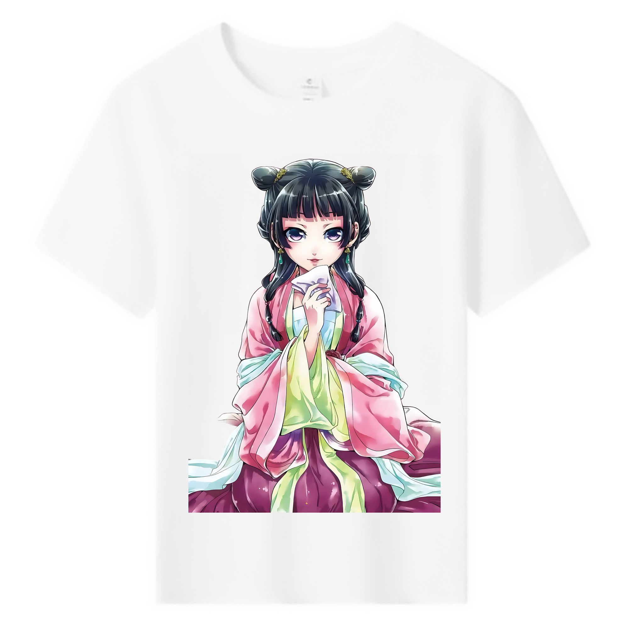 （画像用） 薬屋のひとりごと The Apothecary Diaries 綿100％キッズTシャツ（フロントプリント）