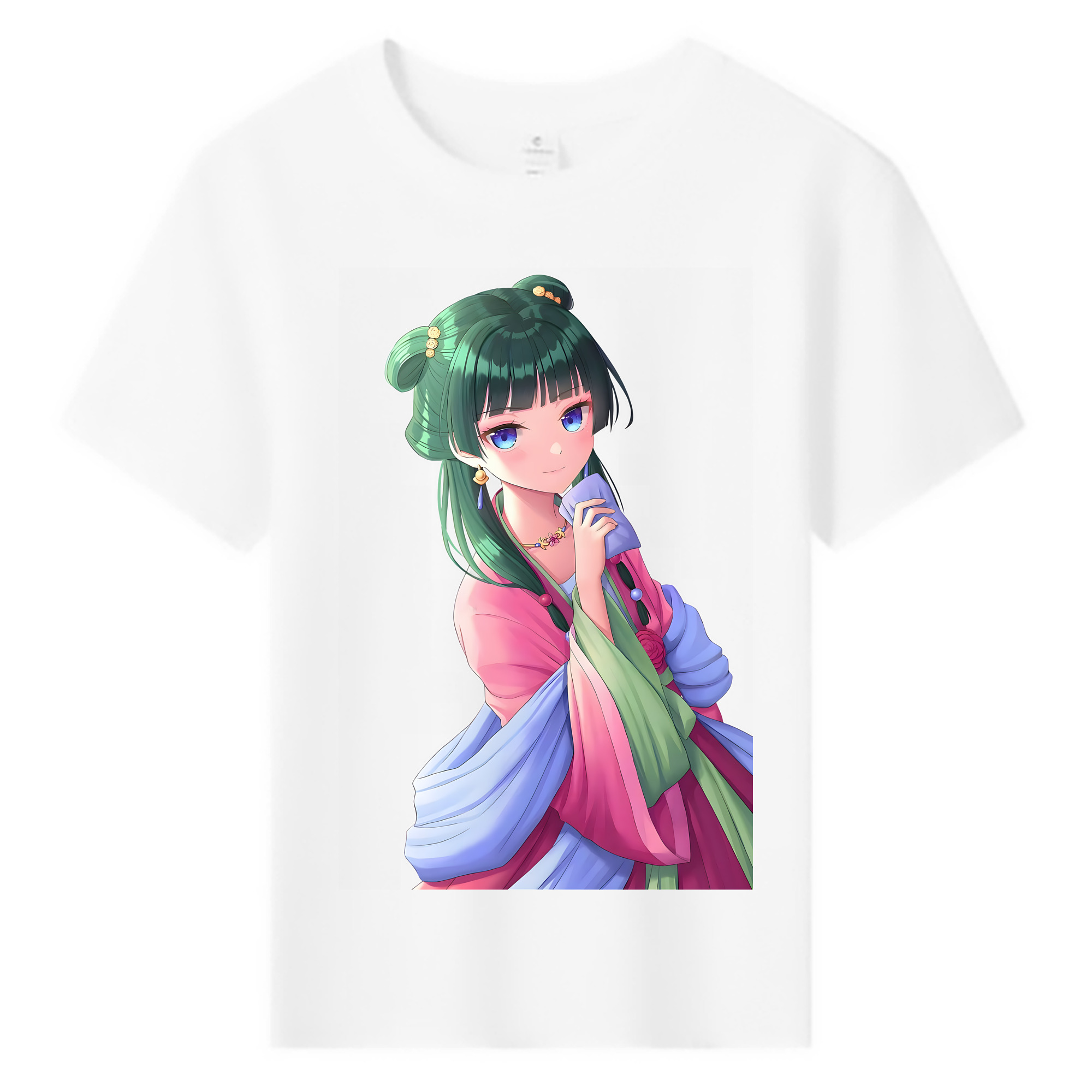 （画像用） 薬屋のひとりごと The Apothecary Diaries 綿100％キッズTシャツ（フロントプリント）