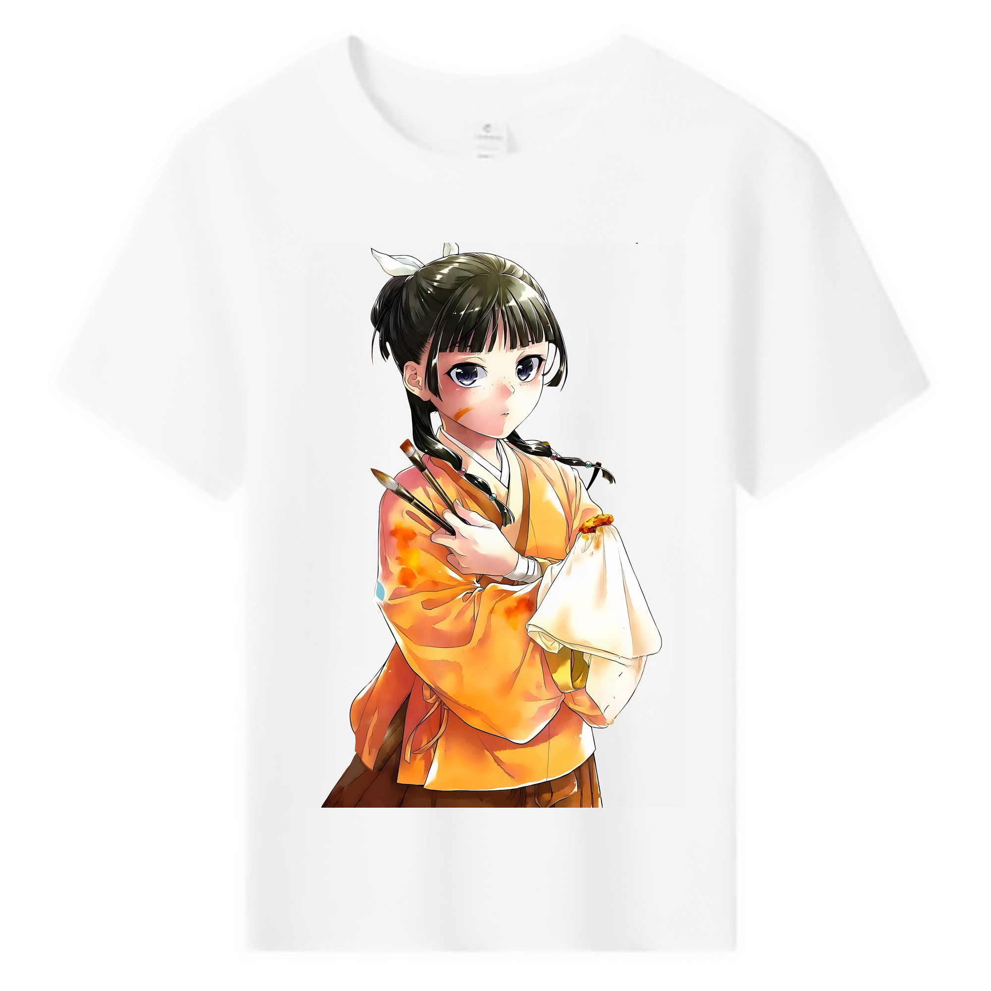（画像用） 薬屋のひとりごと The Apothecary Diaries 綿100％キッズTシャツ（フロントプリント）