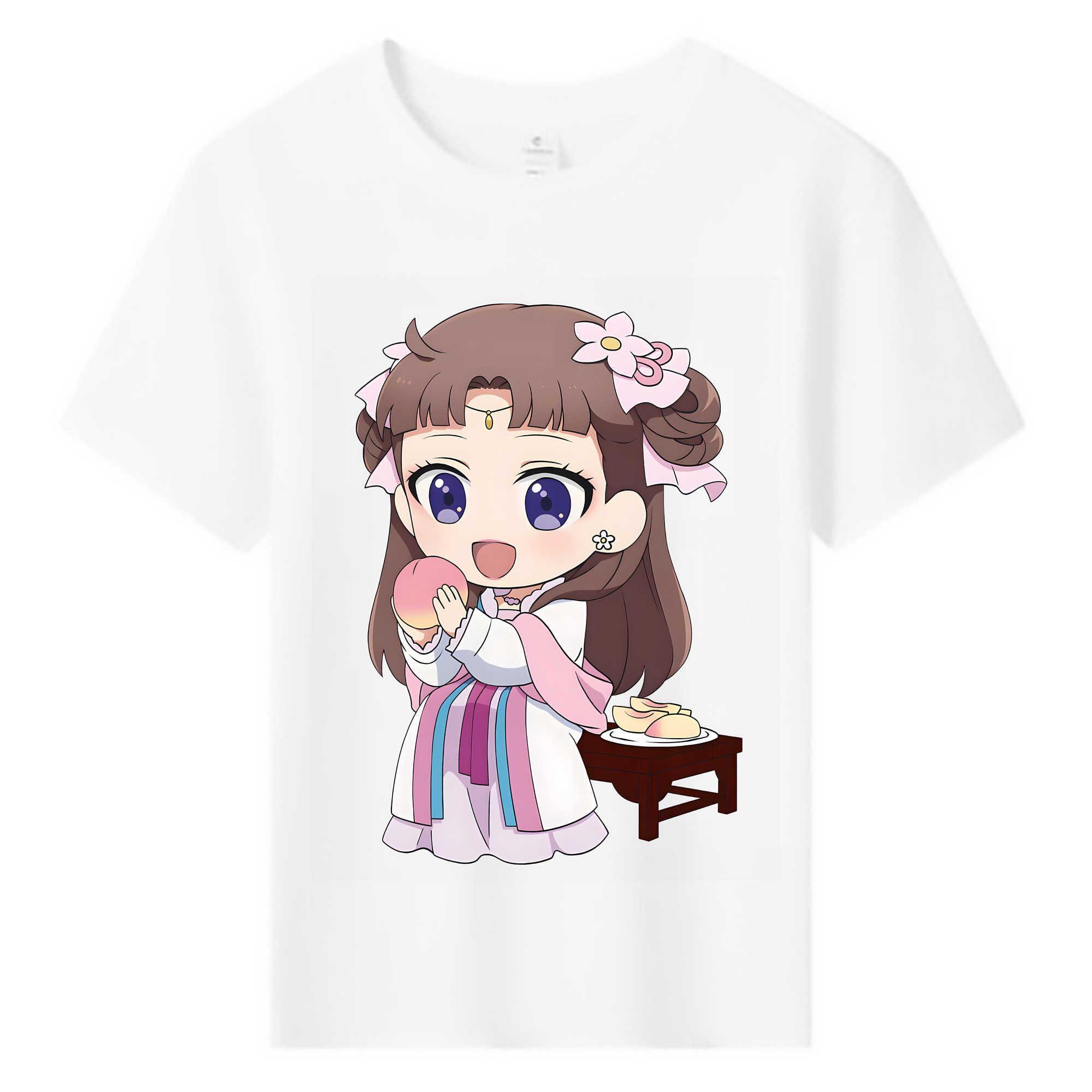 （画像用） 薬屋のひとりごと The Apothecary Diaries 綿100％キッズTシャツ（フロントプリント）