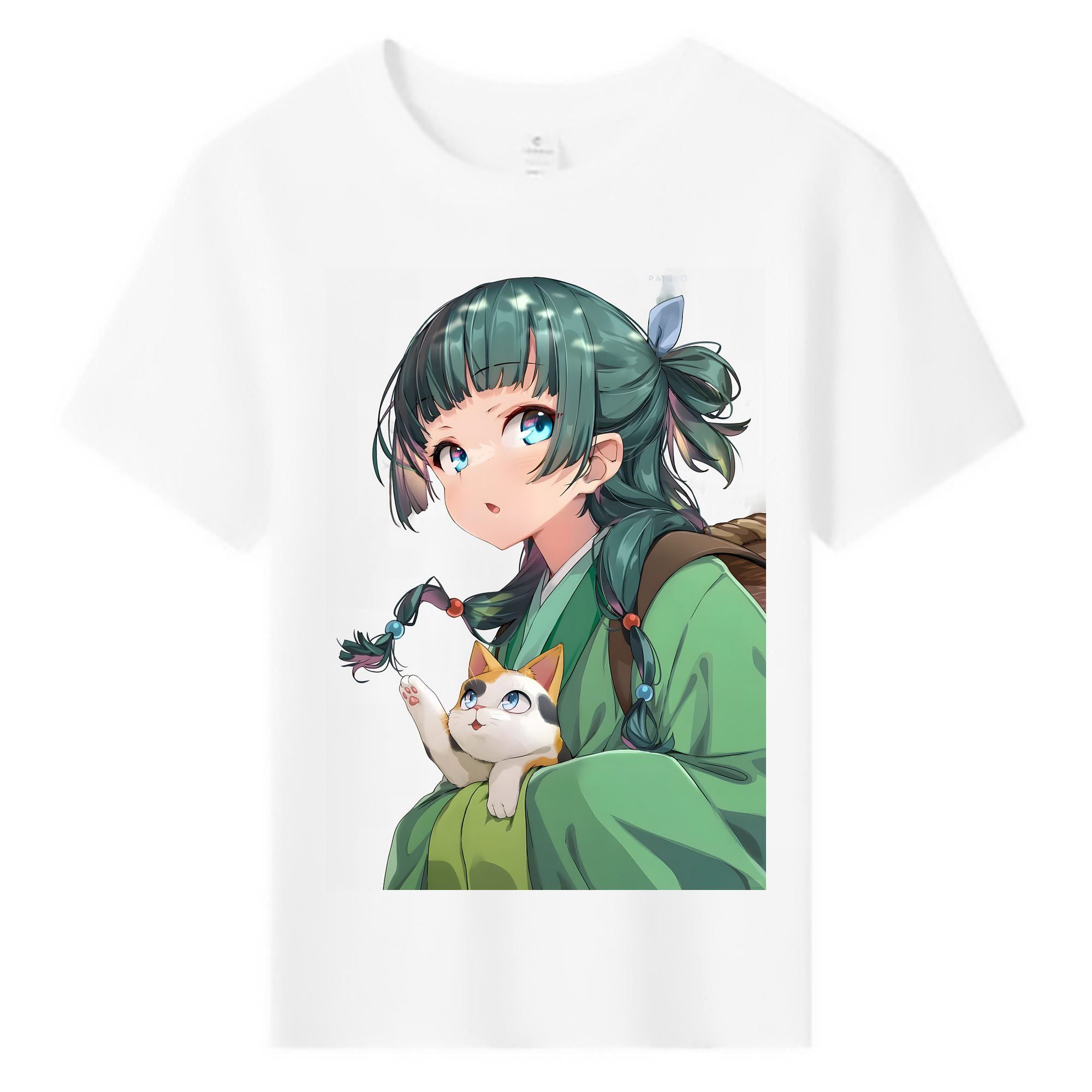 （画像用） 薬屋のひとりごと The Apothecary Diaries 綿100％キッズTシャツ（フロントプリント）