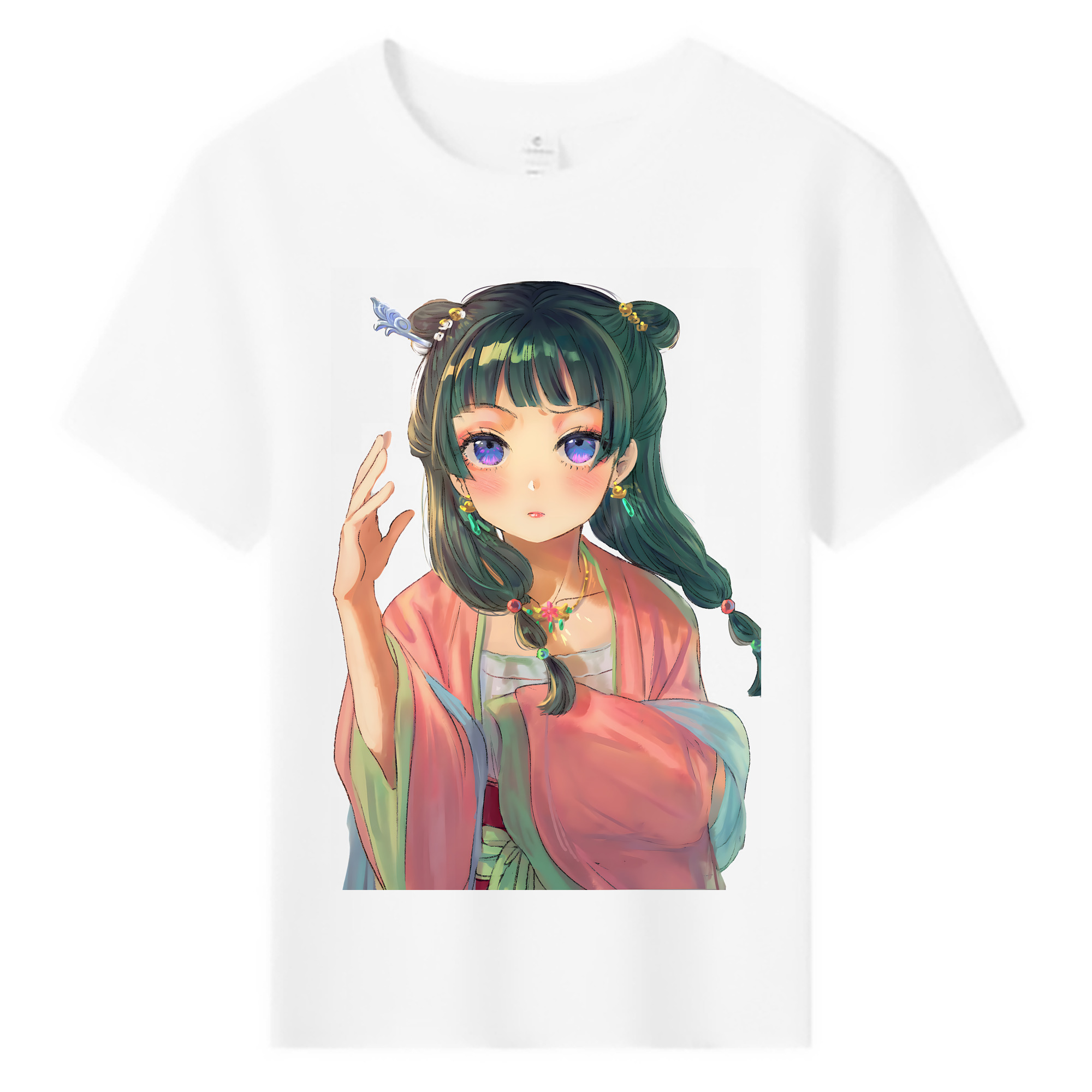 （画像用） 薬屋のひとりごと The Apothecary Diaries 綿100％キッズTシャツ（フロントプリント）
