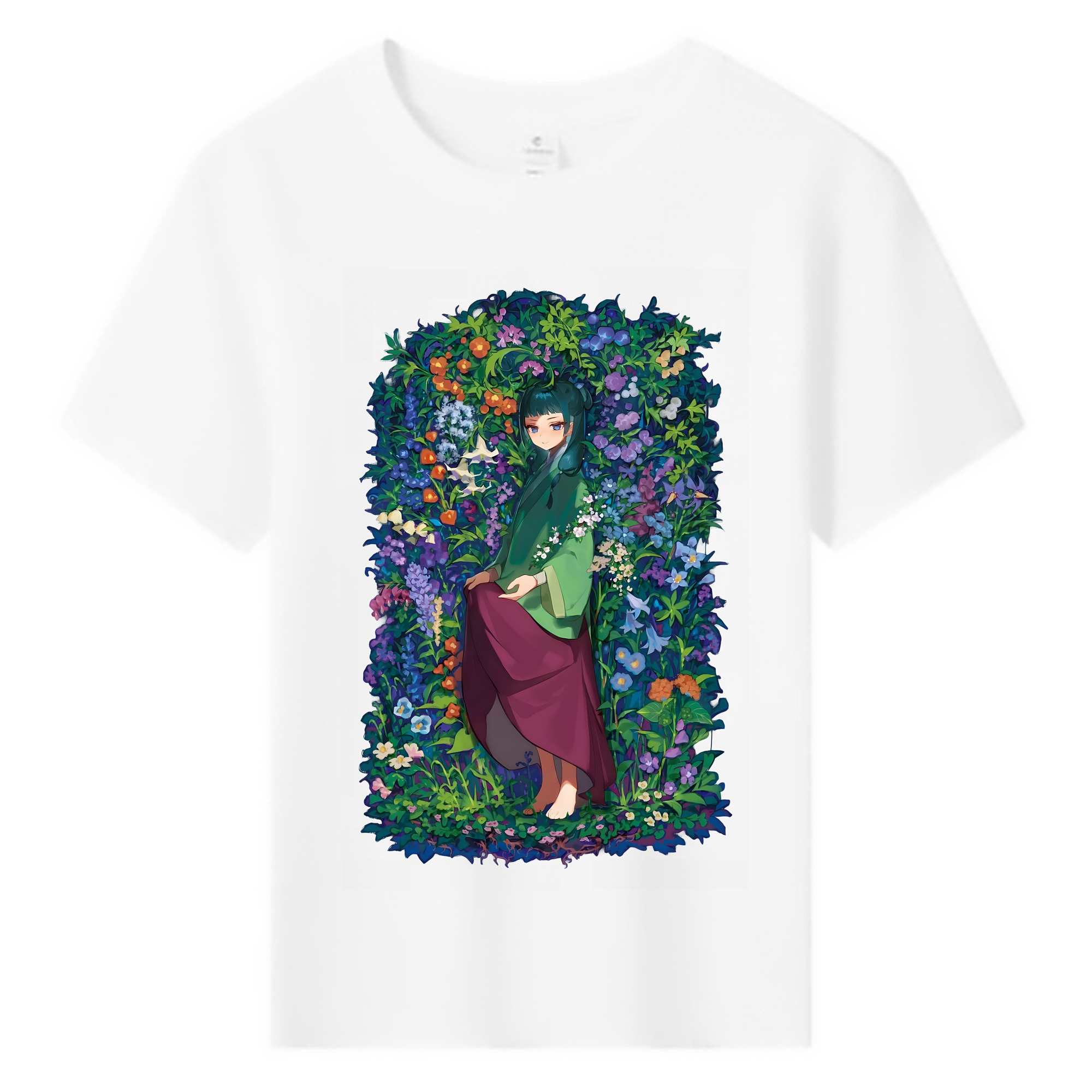 （画像用） 薬屋のひとりごと The Apothecary Diaries 綿100％キッズTシャツ（フロントプリント）