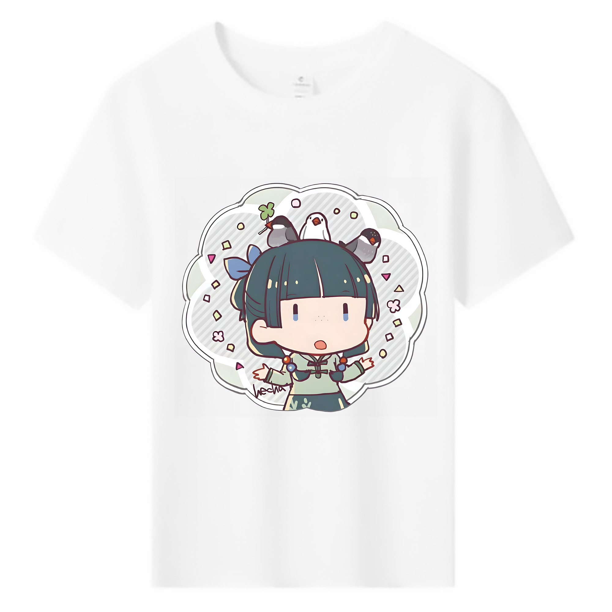 （画像用） 薬屋のひとりごと The Apothecary Diaries 綿100％キッズTシャツ（フロントプリント）