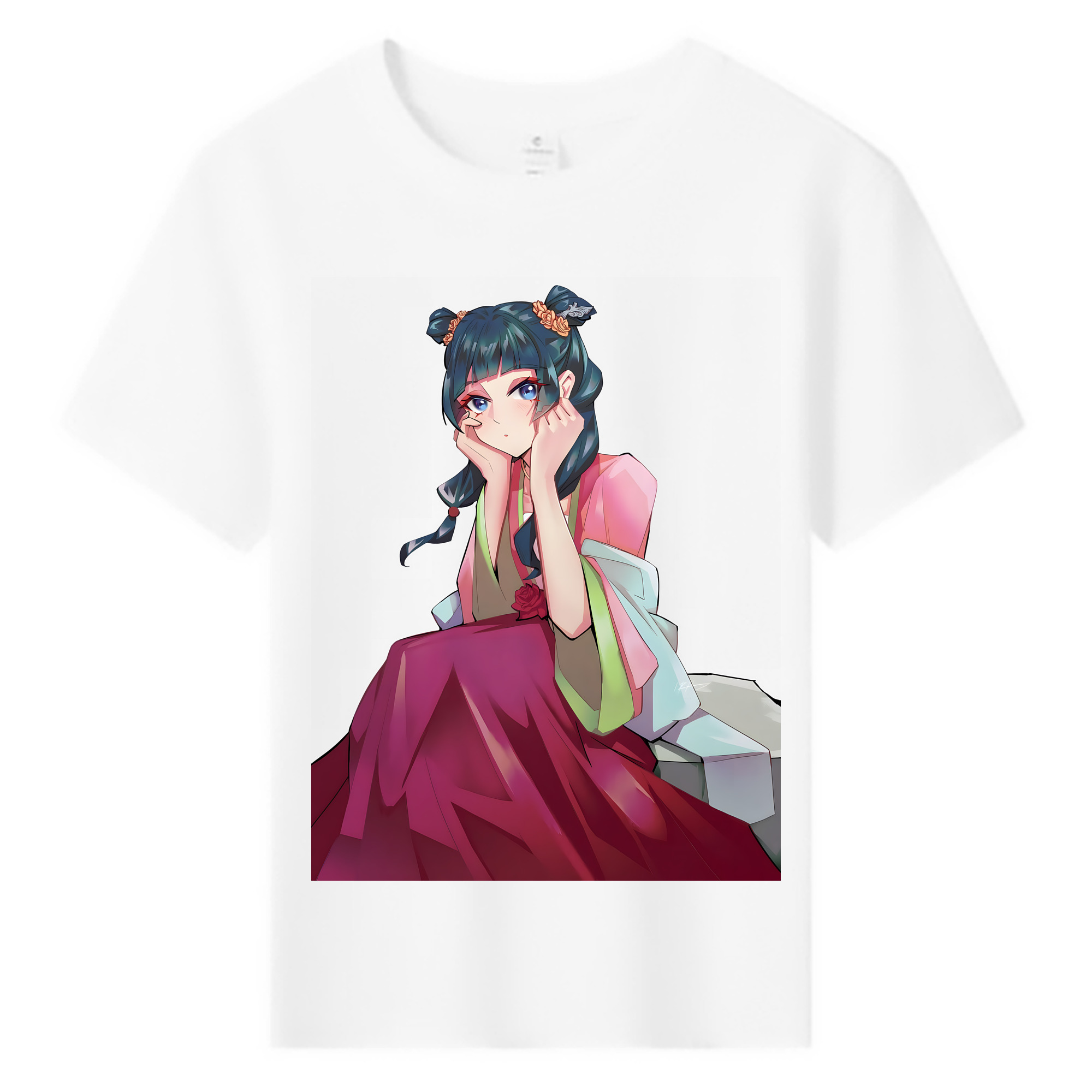 （画像用） 薬屋のひとりごと The Apothecary Diaries 綿100％キッズTシャツ（フロントプリント）