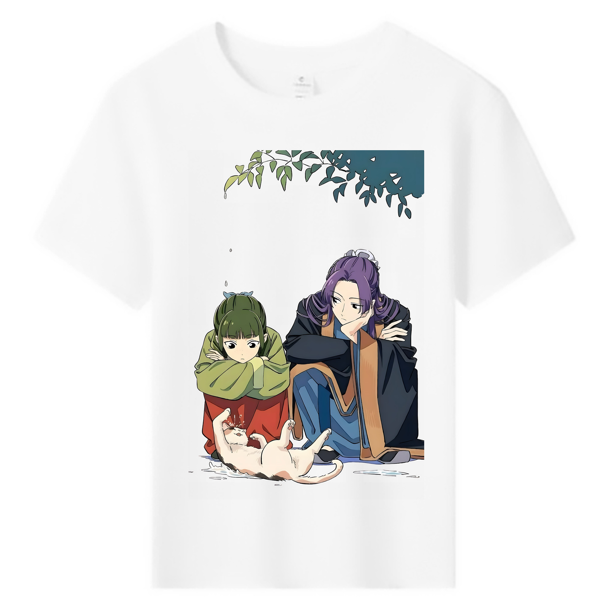 （画像用） 薬屋のひとりごと The Apothecary Diaries 綿100％キッズTシャツ（フロントプリント）