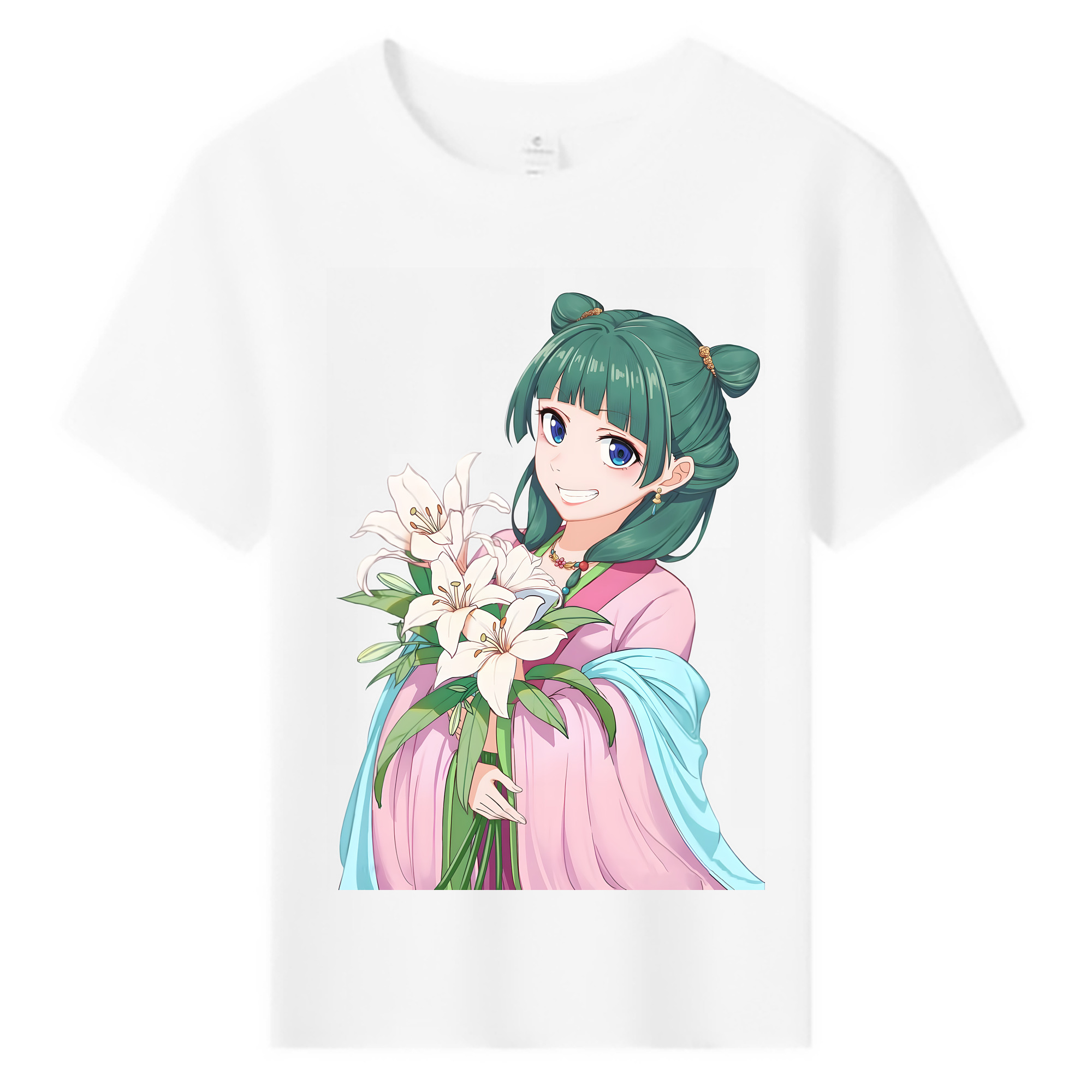 （画像用） 薬屋のひとりごと The Apothecary Diaries 綿100％キッズTシャツ（フロントプリント）