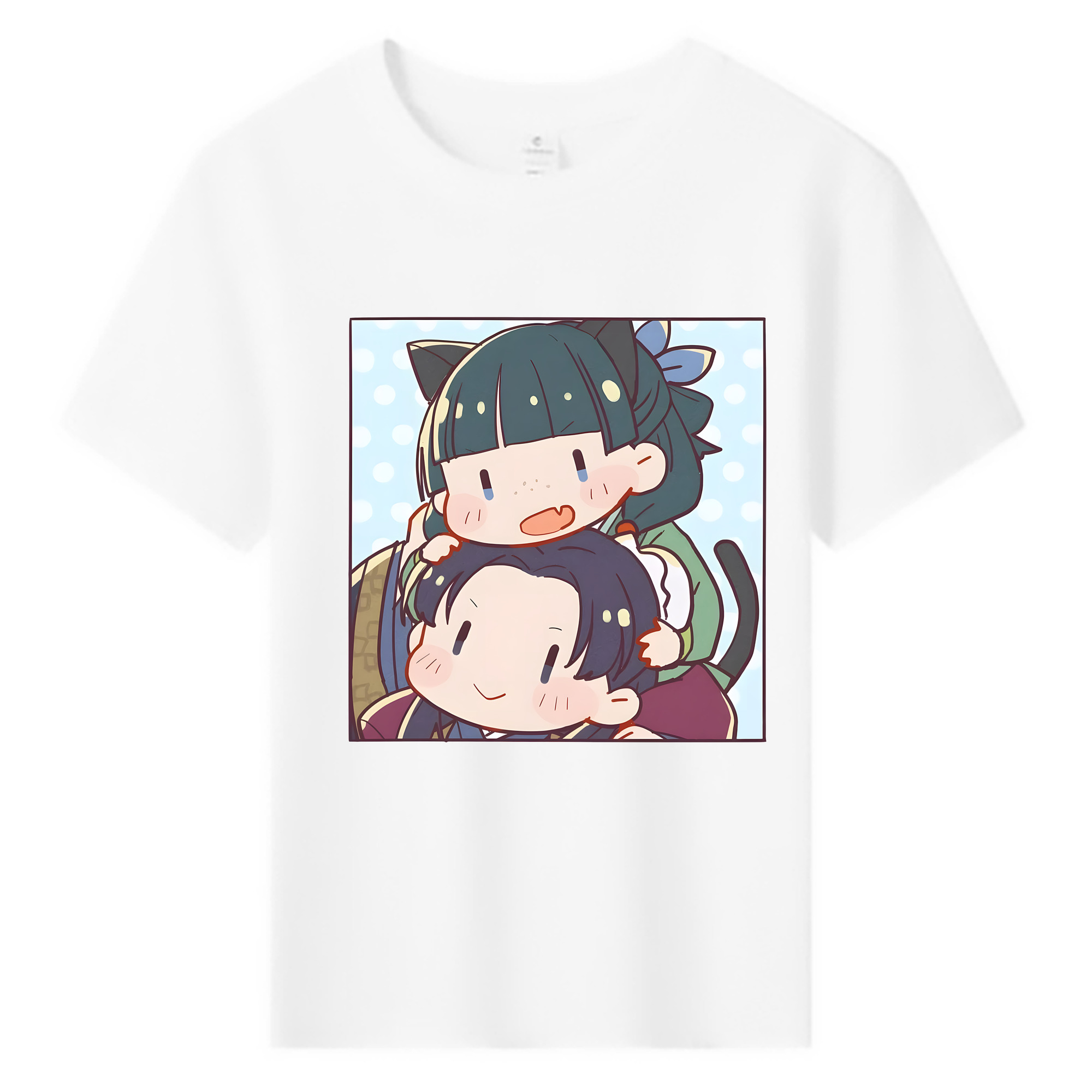 （画像用） 薬屋のひとりごと The Apothecary Diaries 綿100％キッズTシャツ（フロントプリント）