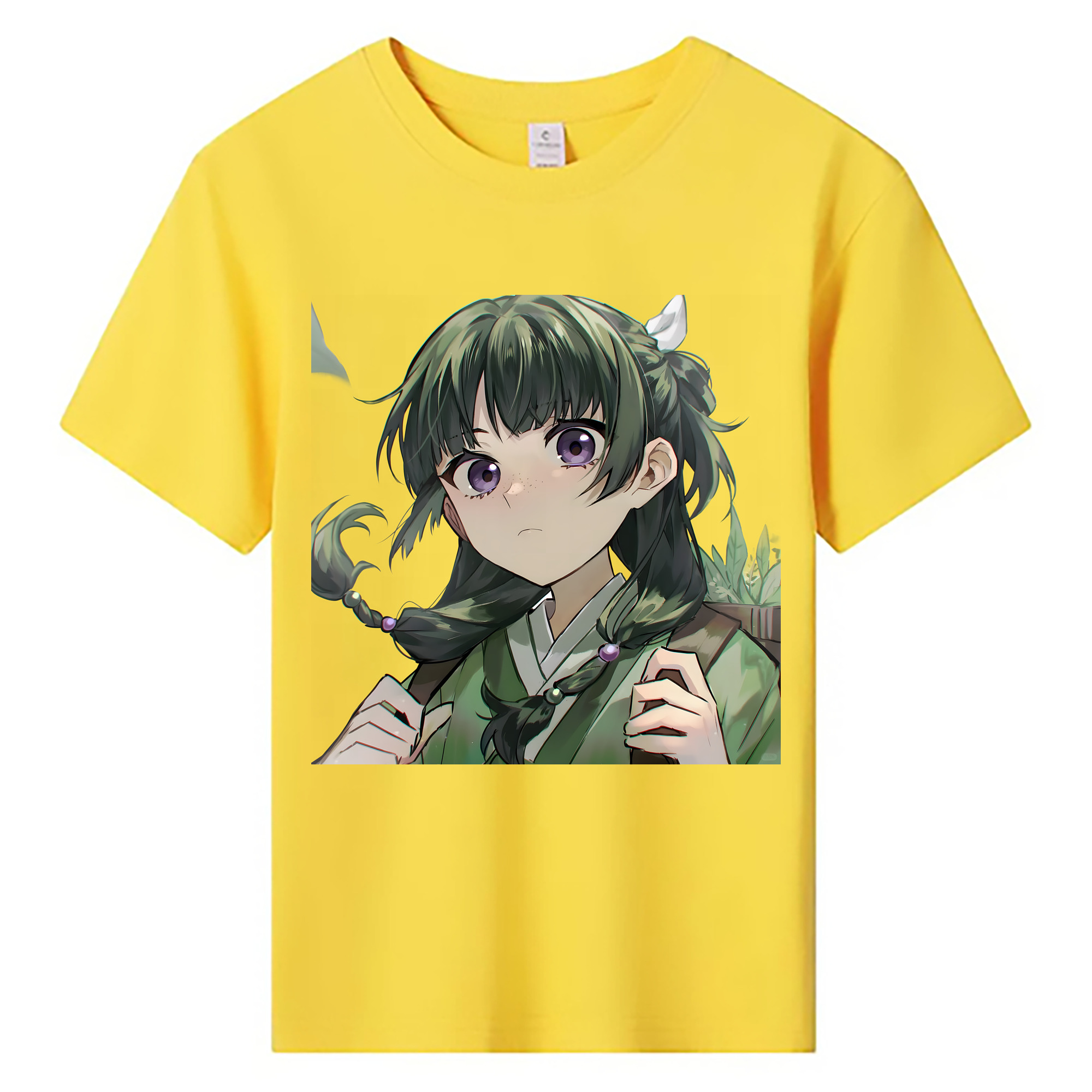 （画像用） 薬屋のひとりごと The Apothecary Diaries 綿100％キッズTシャツ（フロントプリント）