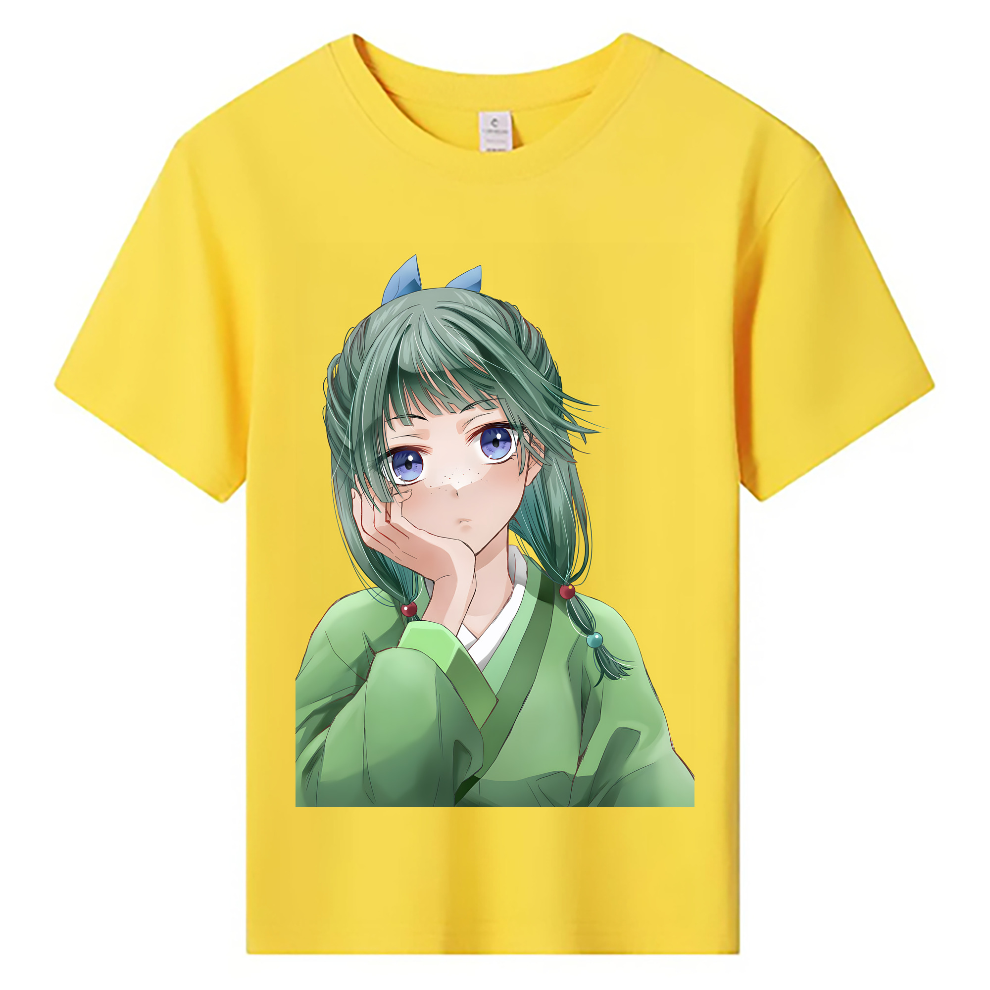（画像用） 薬屋のひとりごと The Apothecary Diaries 綿100％キッズTシャツ（フロントプリント）