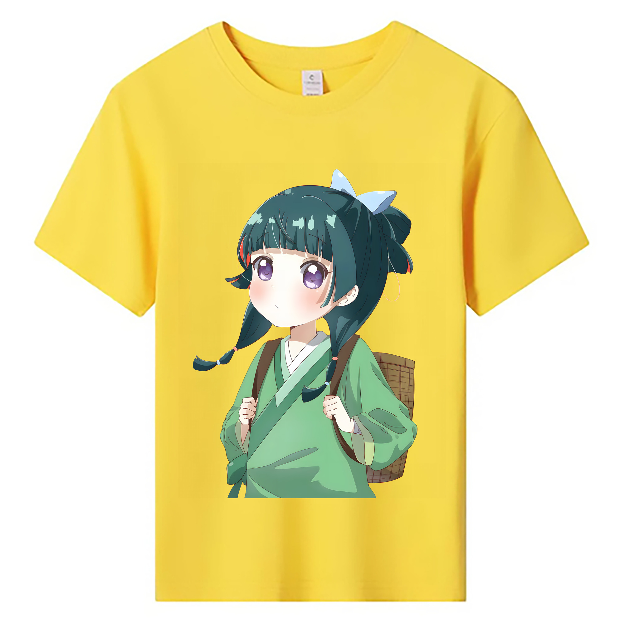 （画像用） 薬屋のひとりごと The Apothecary Diaries 綿100％キッズTシャツ（フロントプリント）