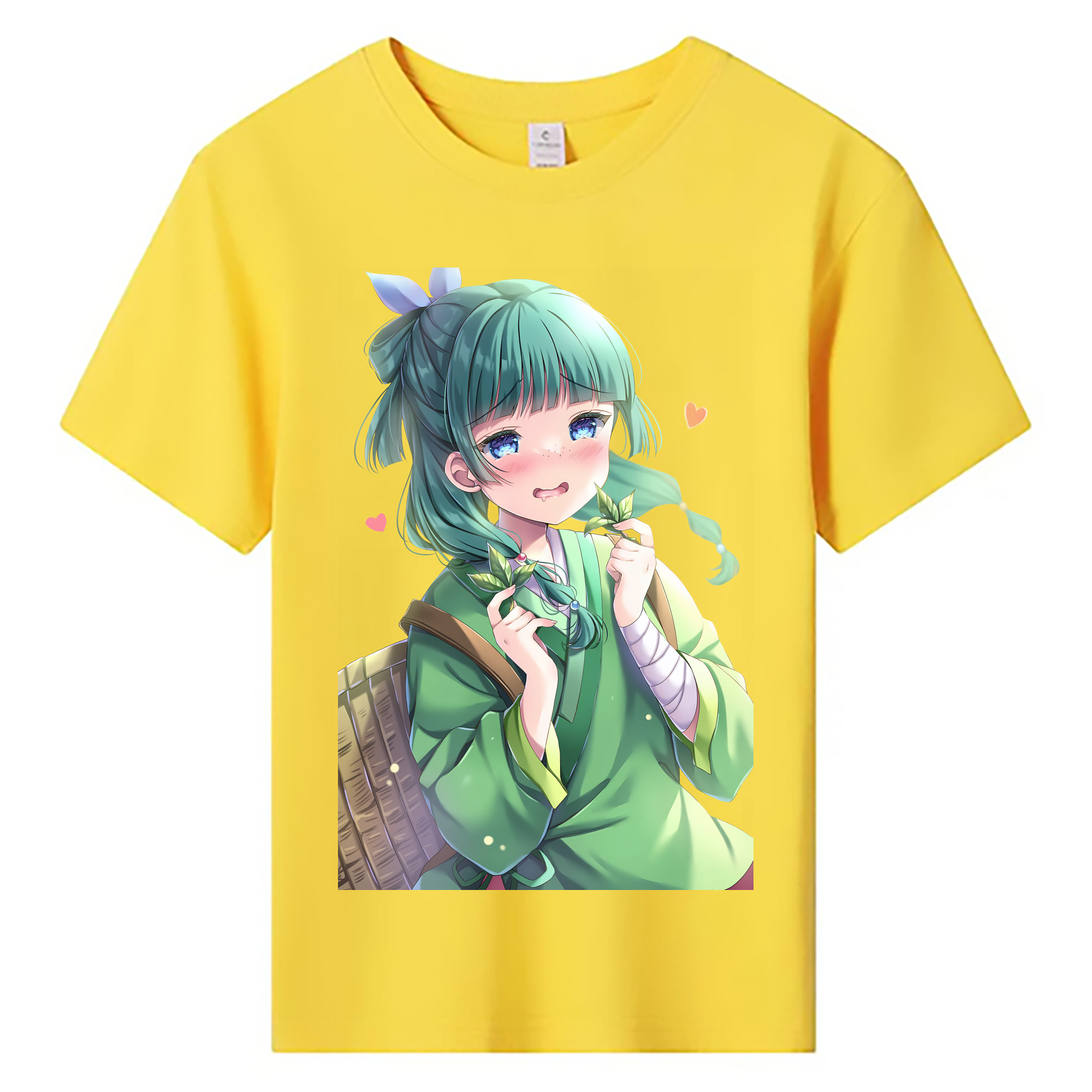 （画像用） 薬屋のひとりごと The Apothecary Diaries 綿100％キッズTシャツ（フロントプリント）