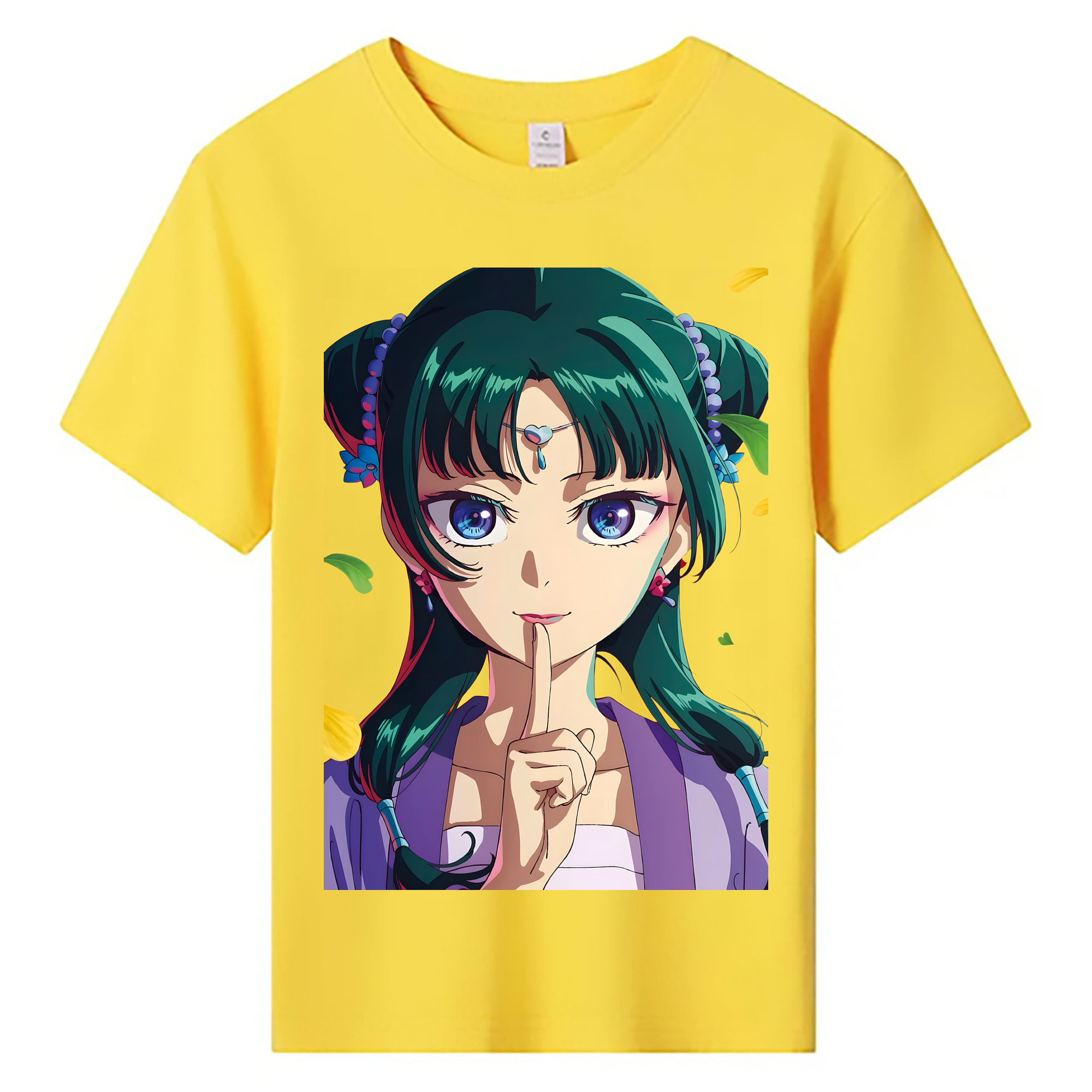 （画像用） 薬屋のひとりごと The Apothecary Diaries 綿100％キッズTシャツ（フロントプリント）