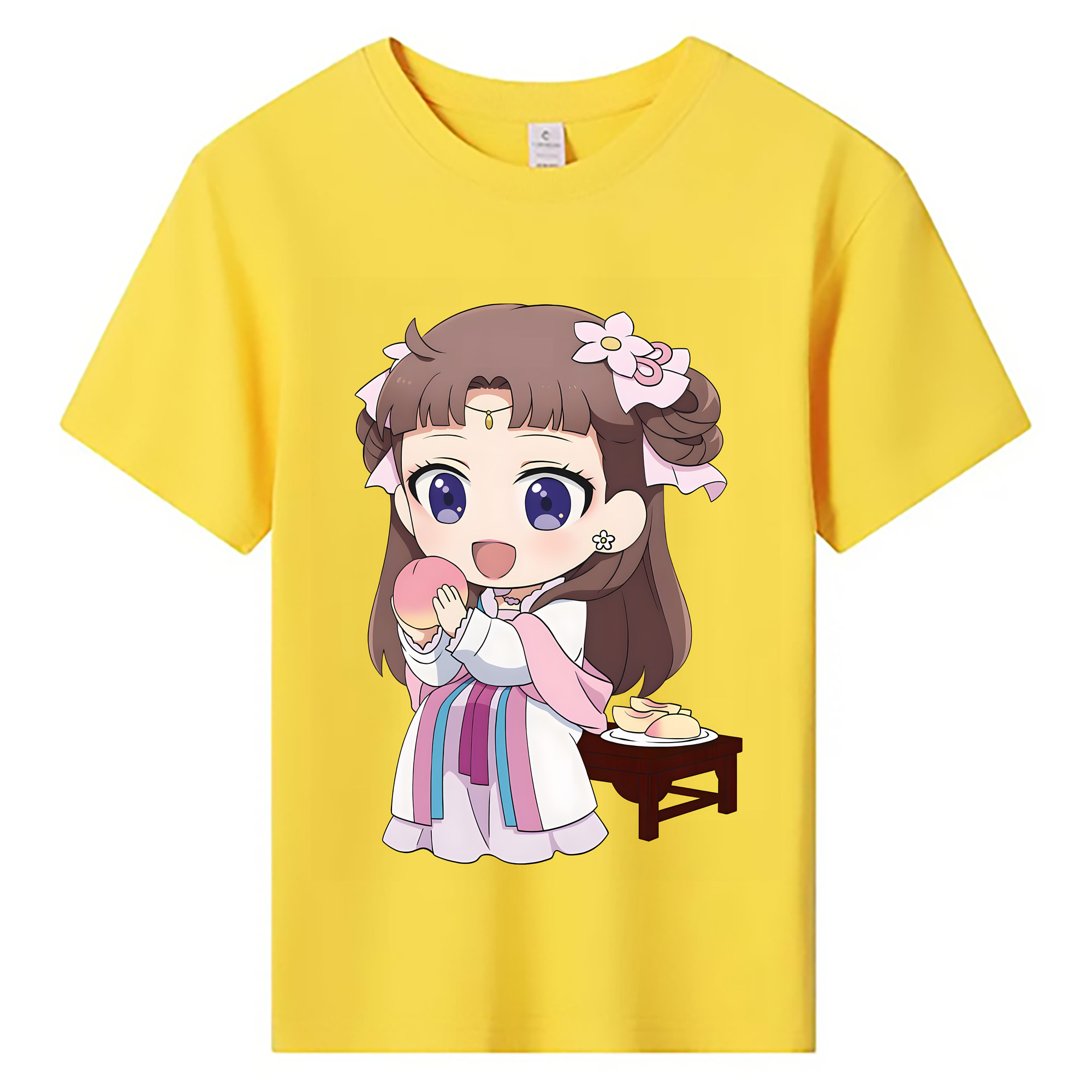 （画像用） 薬屋のひとりごと The Apothecary Diaries 綿100％キッズTシャツ（フロントプリント）