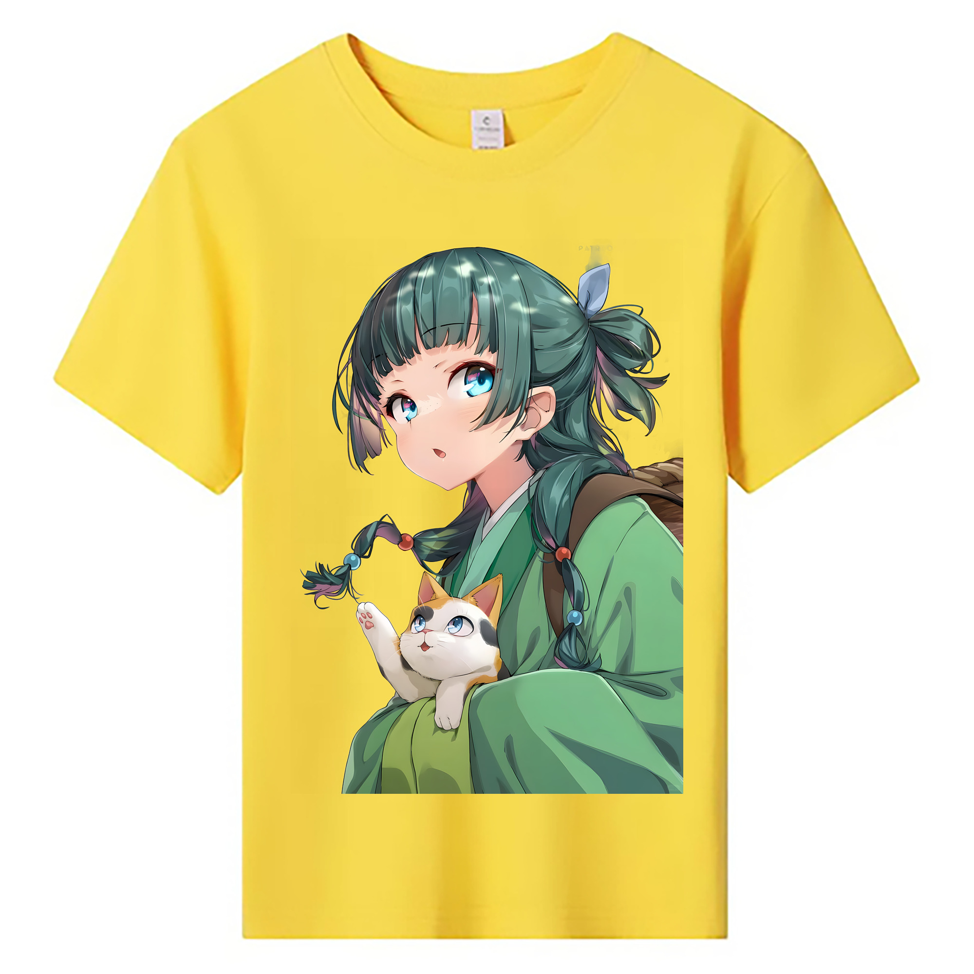 （画像用） 薬屋のひとりごと The Apothecary Diaries 綿100％キッズTシャツ（フロントプリント）