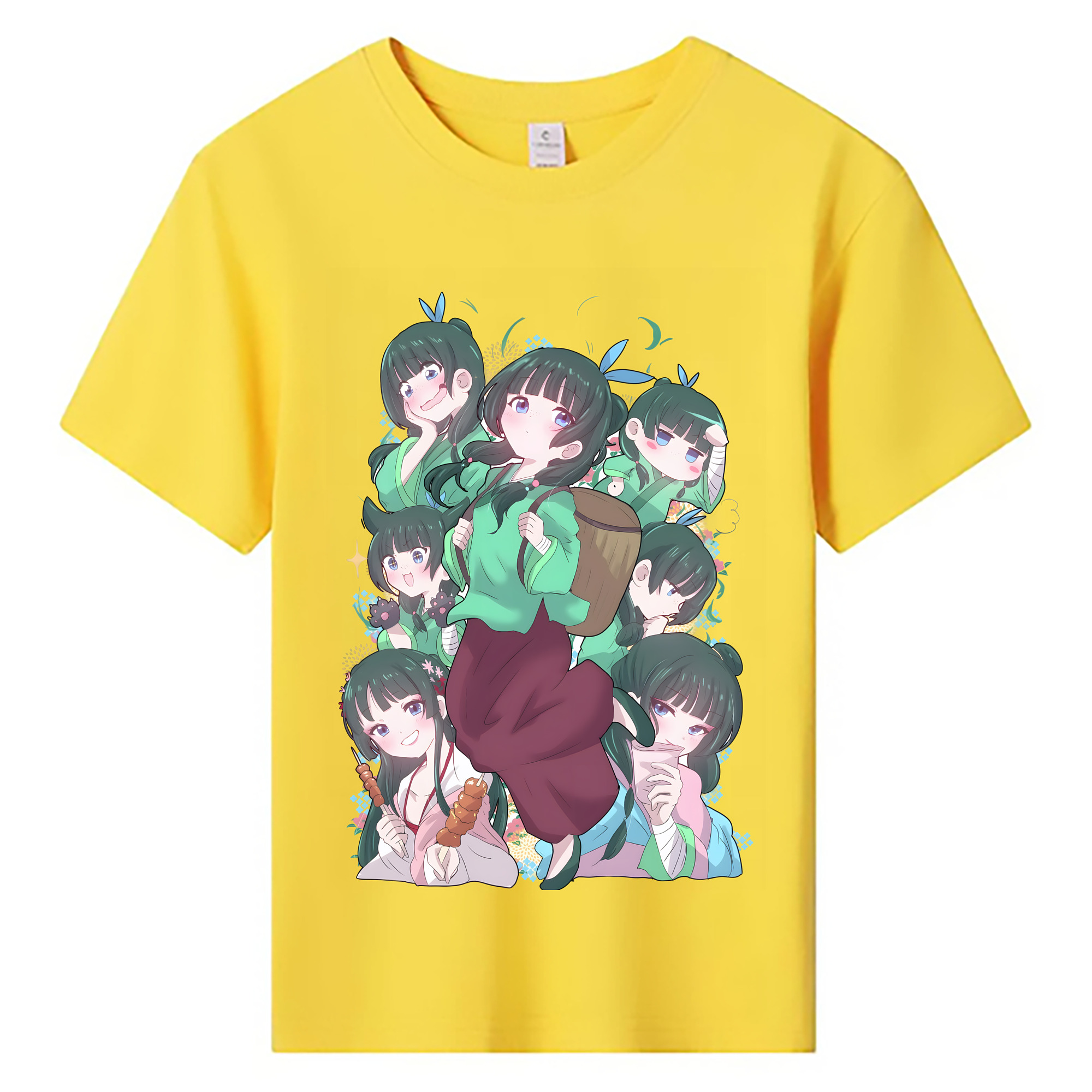 （画像用） 薬屋のひとりごと The Apothecary Diaries 綿100％キッズTシャツ（フロントプリント）