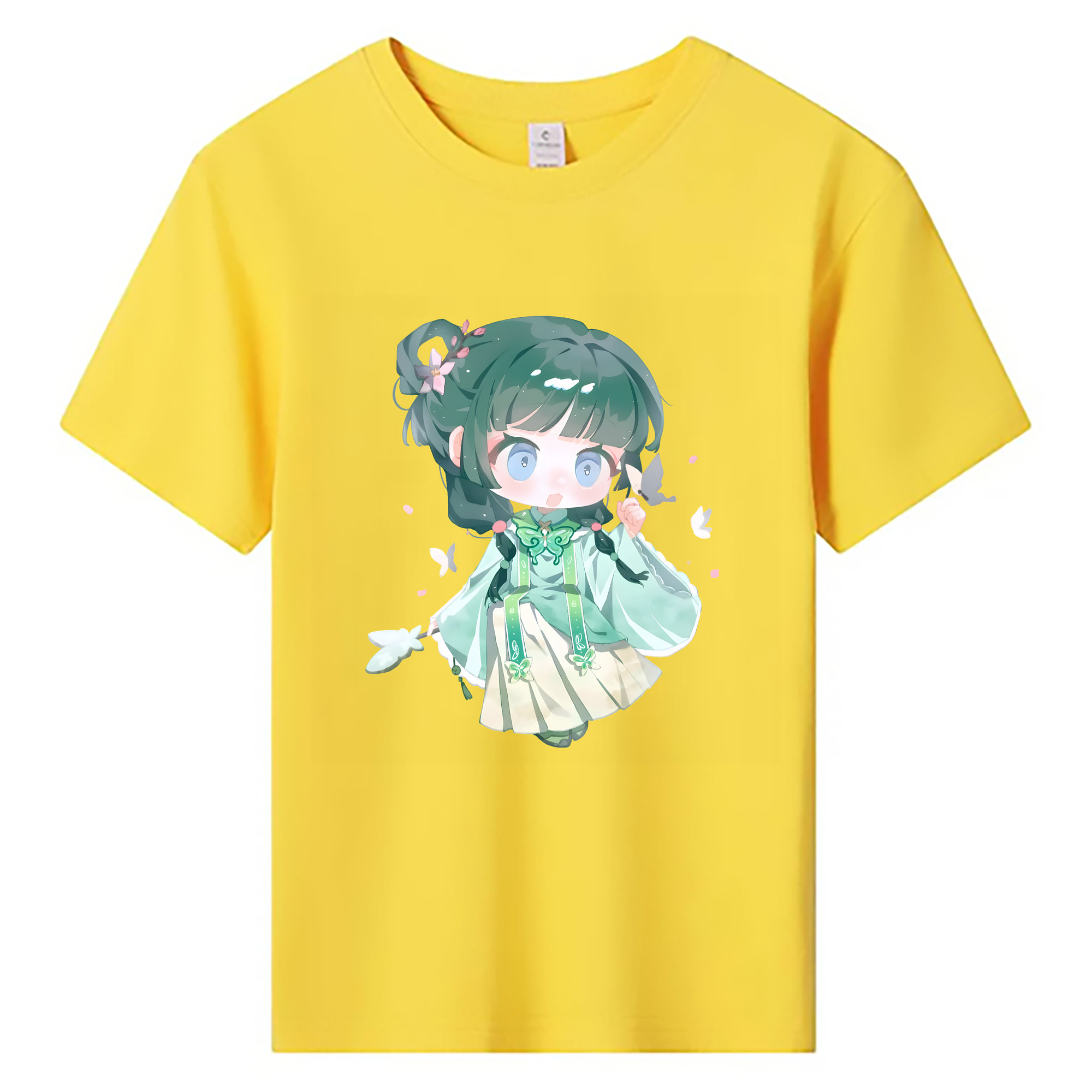 （画像用） 薬屋のひとりごと The Apothecary Diaries 綿100％キッズTシャツ（フロントプリント）