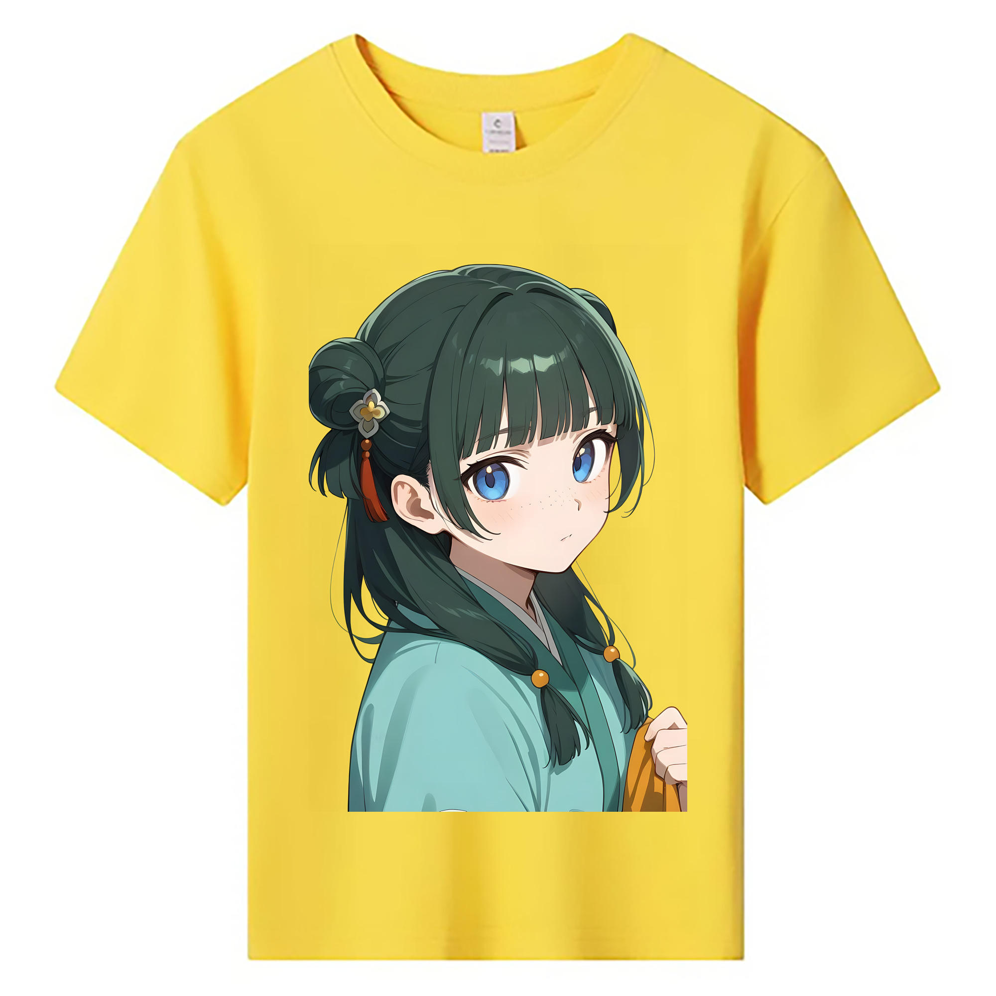 （画像用） 薬屋のひとりごと The Apothecary Diaries 綿100％キッズTシャツ（フロントプリント）