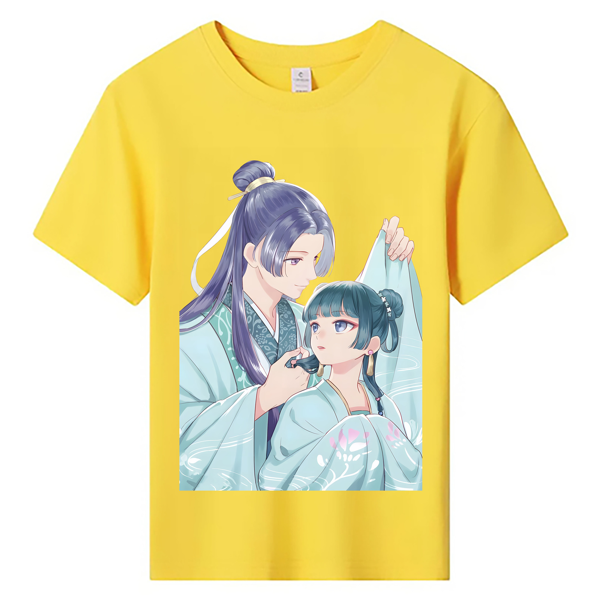 （画像用） 薬屋のひとりごと The Apothecary Diaries 綿100％キッズTシャツ（フロントプリント）
