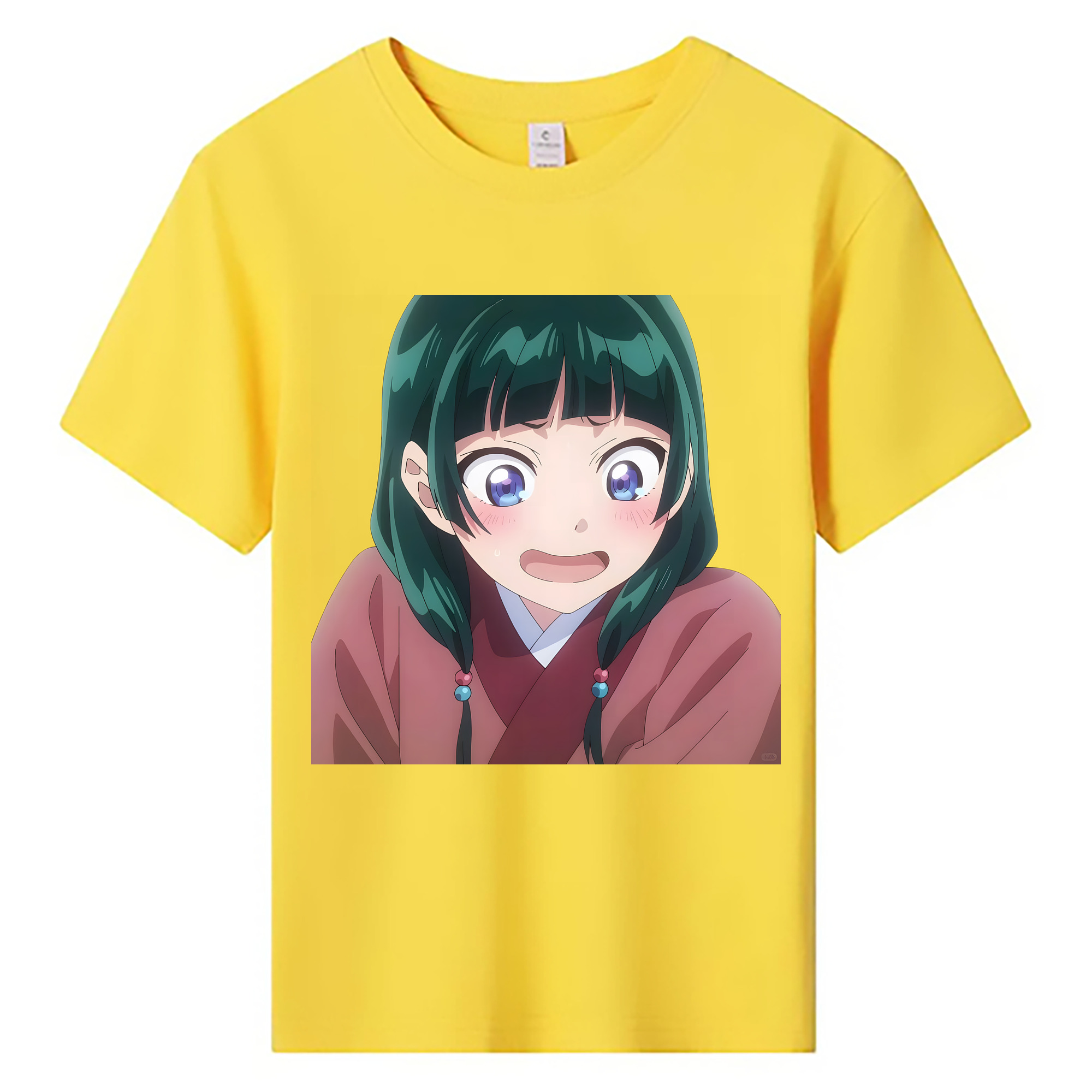 （画像用） 薬屋のひとりごと The Apothecary Diaries 綿100％キッズTシャツ（フロントプリント）
