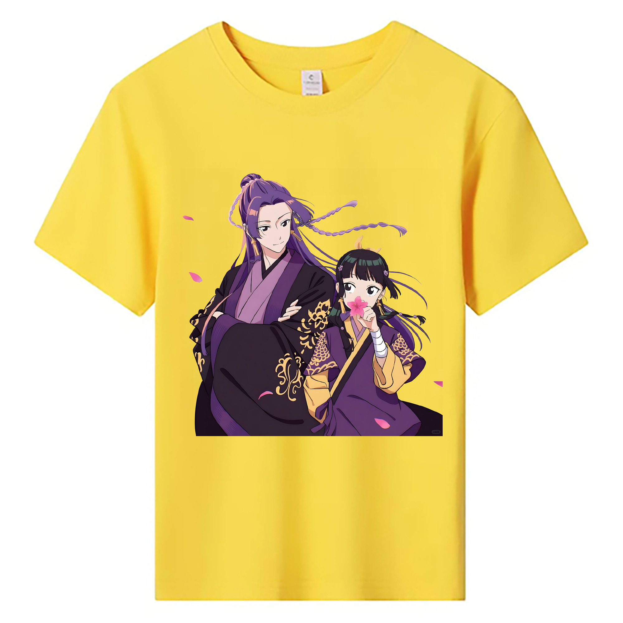 （画像用） 薬屋のひとりごと The Apothecary Diaries 綿100％キッズTシャツ（フロントプリント）