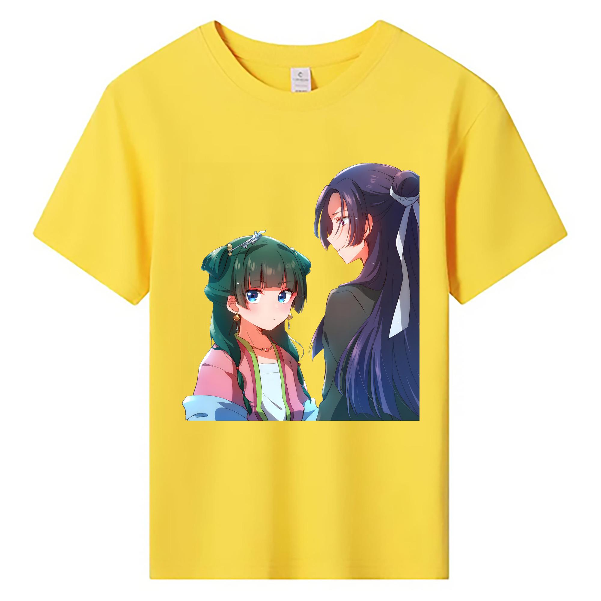 （画像用） 薬屋のひとりごと The Apothecary Diaries 綿100％キッズTシャツ（フロントプリント）