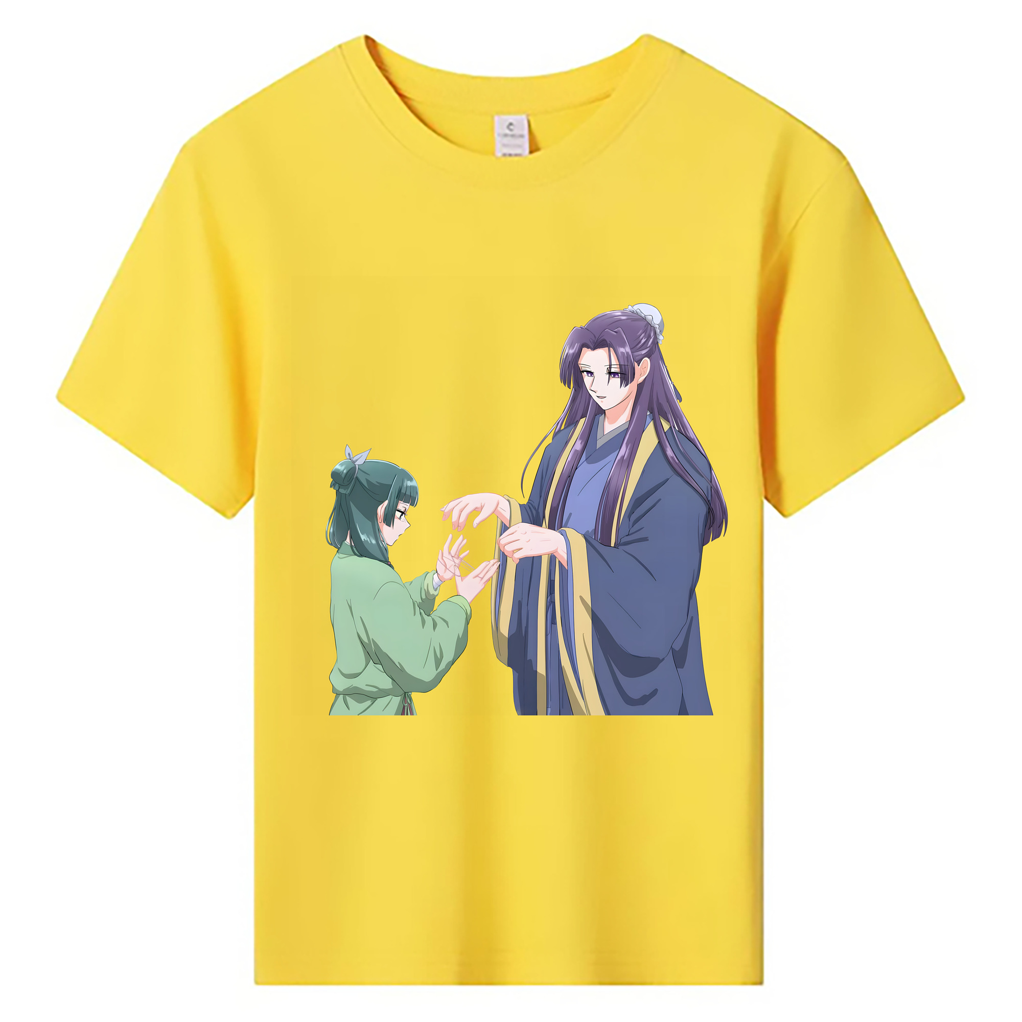（画像用） 薬屋のひとりごと The Apothecary Diaries 綿100％キッズTシャツ（フロントプリント）