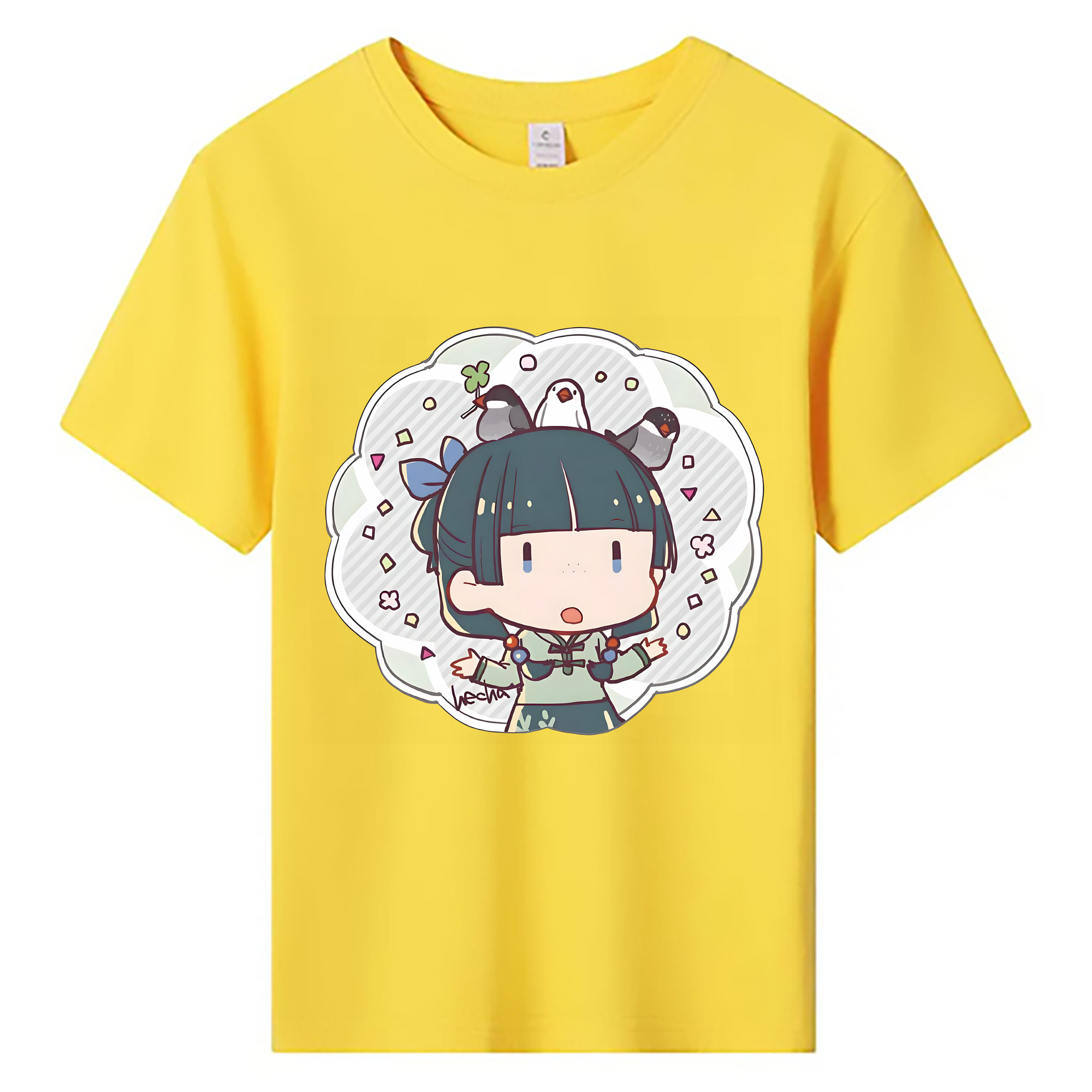 （画像用） 薬屋のひとりごと The Apothecary Diaries 綿100％キッズTシャツ（フロントプリント）