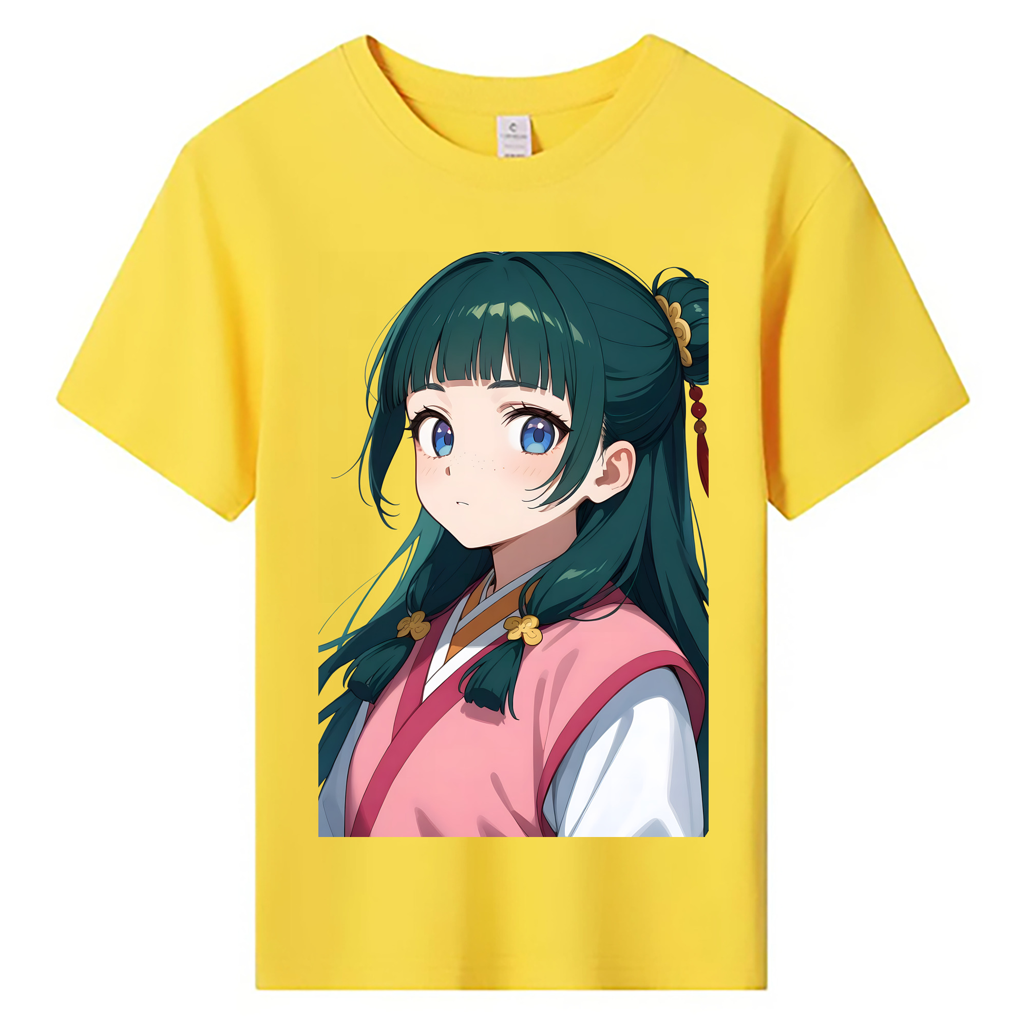 （画像用） 薬屋のひとりごと The Apothecary Diaries 綿100％キッズTシャツ（フロントプリント）